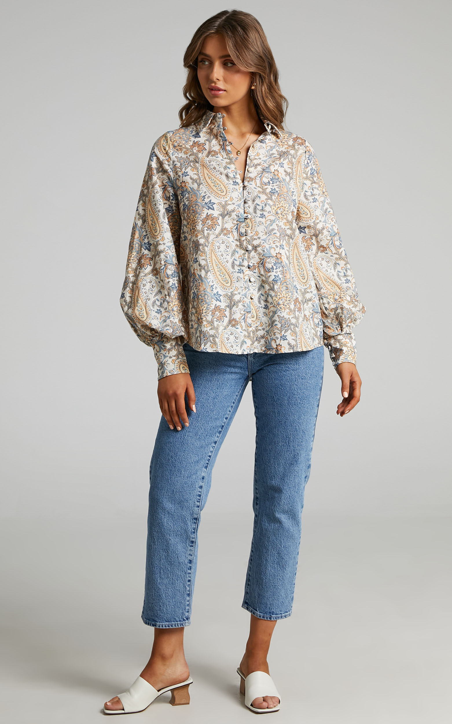 Charlie Holiday - Harmony Shirt in Paisley - L, MLT1, hi-res image number null