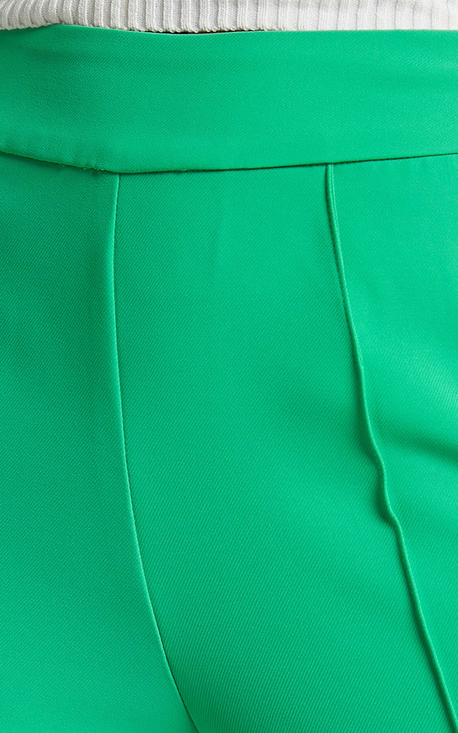 Jessa High Waisted Pants in Green | Showpo USA
