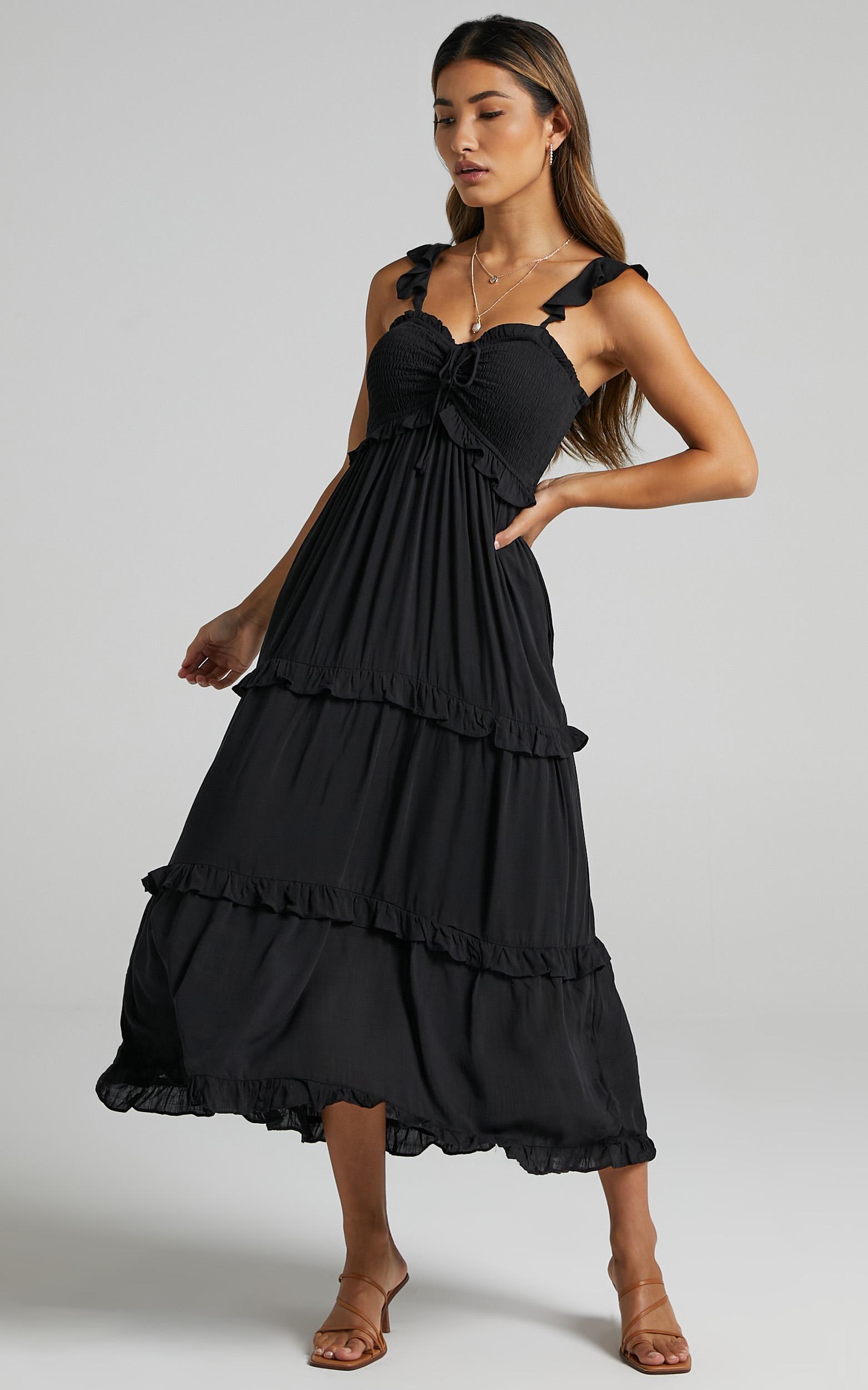 Good For The Soul Dress in Black - 06, BLK1, hi-res image number null