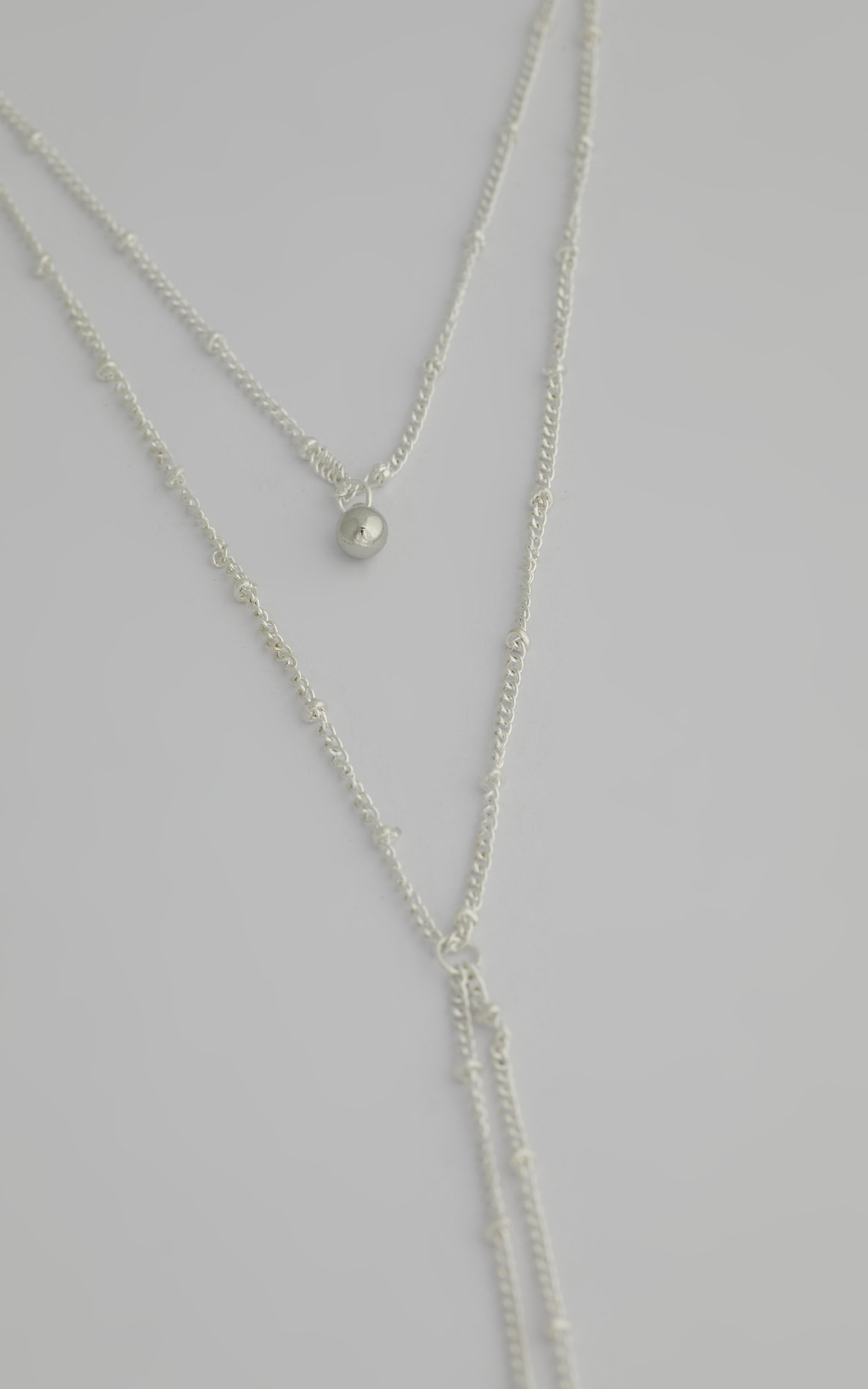 Estella Drop Necklace in Silver, SLV2, hi-res image number null