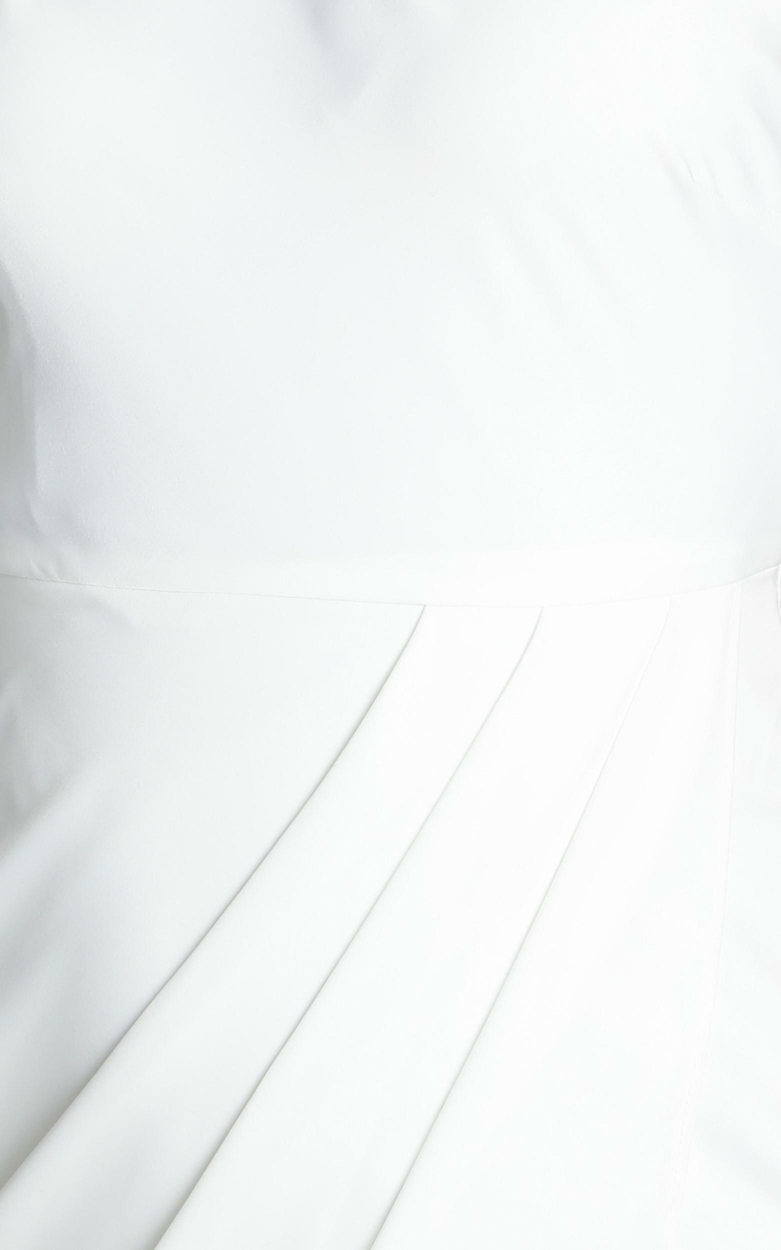 Felt So Happy Dress in White | Showpo USA