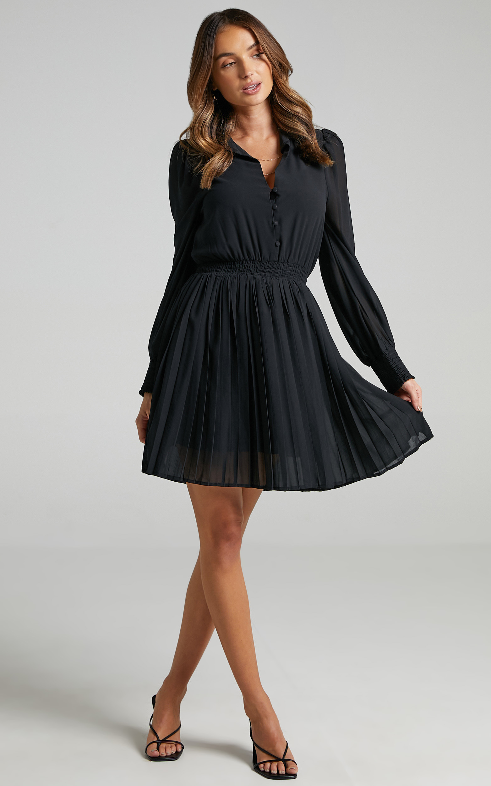 Carmi Dress in Black - 06, BLK1, hi-res image number null