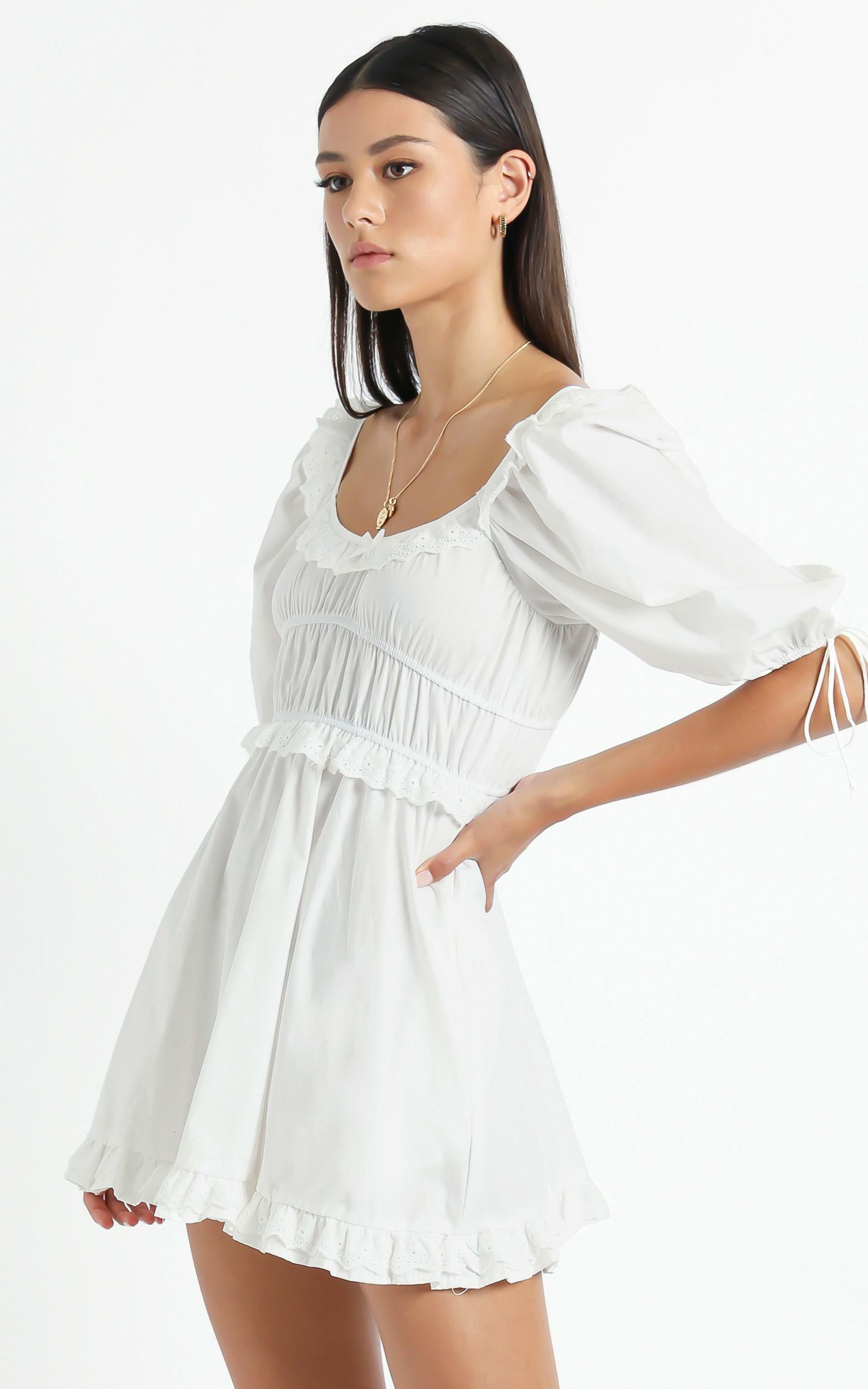 Arizona Dress in White | Showpo USA