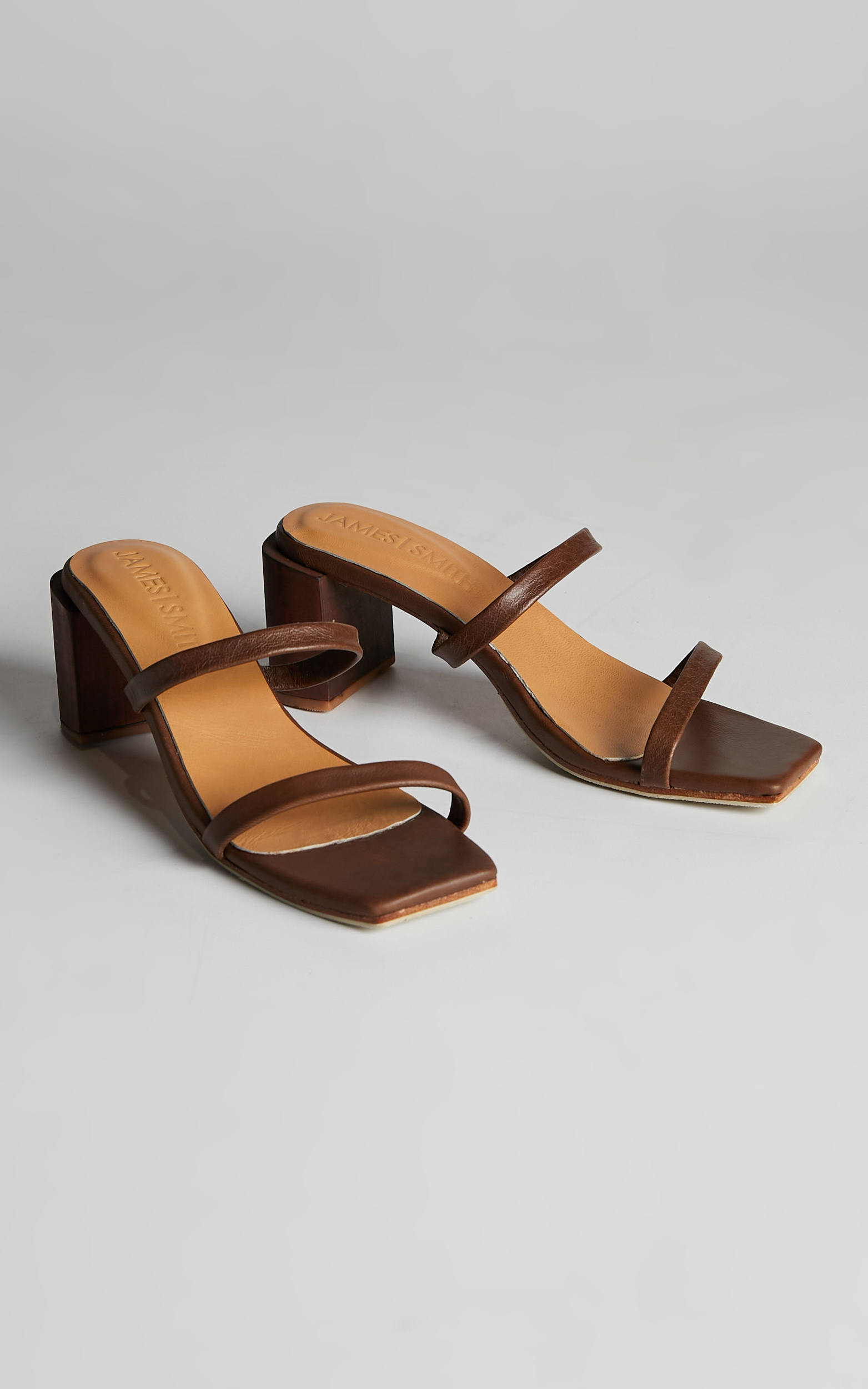 James Smith - Sirenuse Strap Sandal in Vintage Brown - 05, BRN2, hi-res image number null