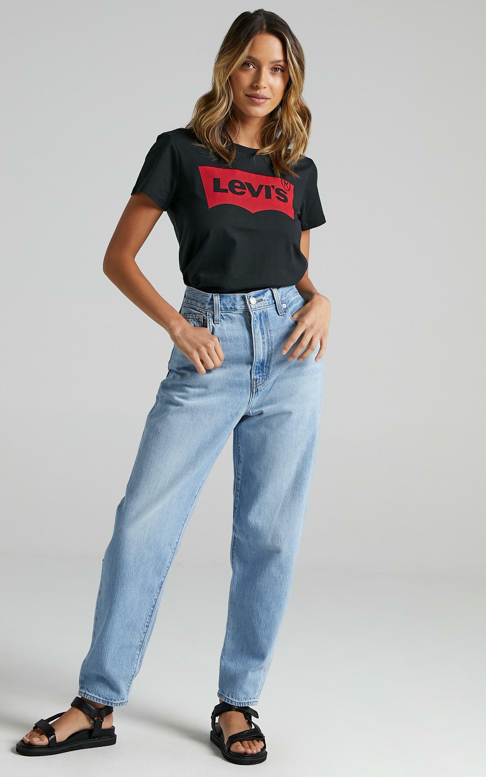 Levi's - Perfect Batwing Tee in Mineral Black - XS, BLK1, hi-res image number null