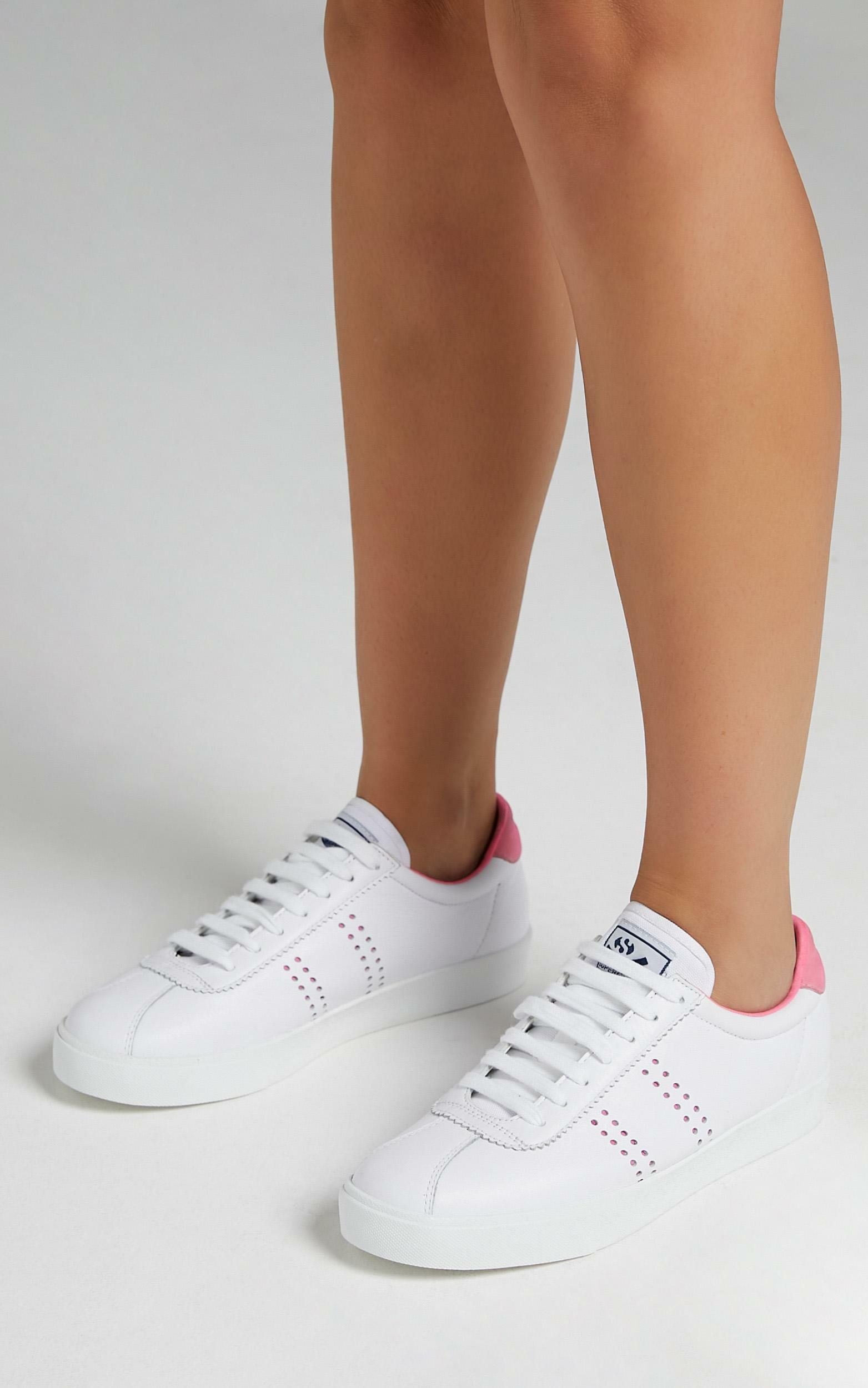 Superga - 2843 Club S Chromapeek Sneakers in A4R White Natural - 05, WHT1, hi-res image number null