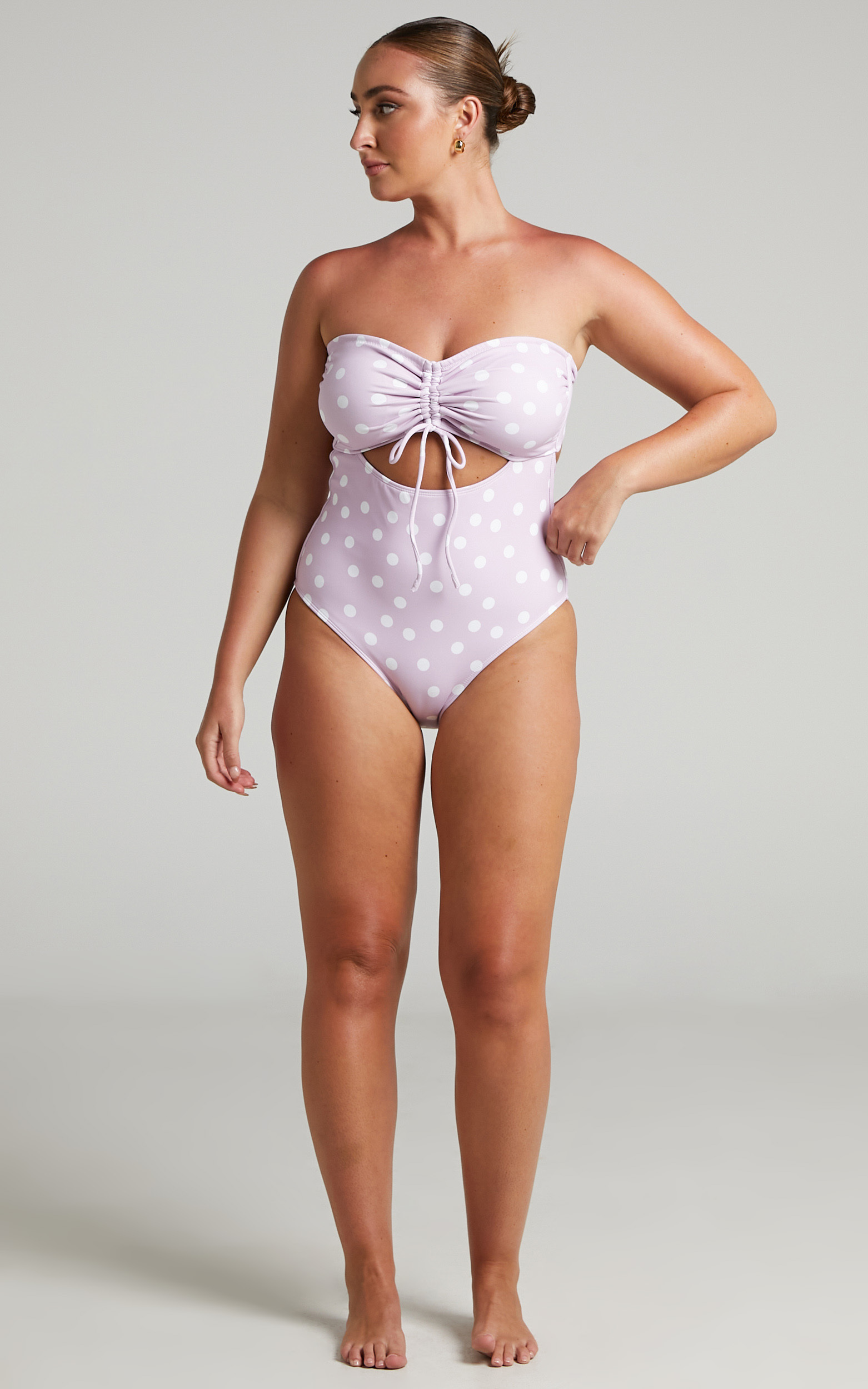 Charlie Holiday - Maple One Piece in Lilac Spot - L, PRP1, hi-res image number null