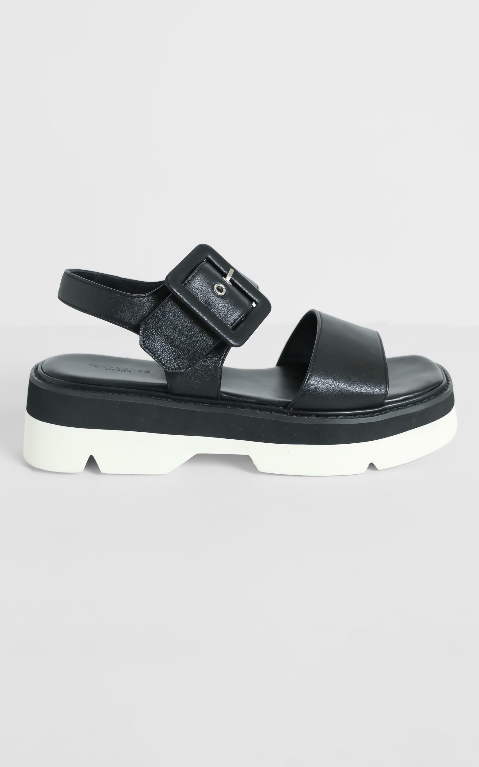 Tony Bianco - Jett Sandals in Black Como - 05, BLK1, hi-res image number null