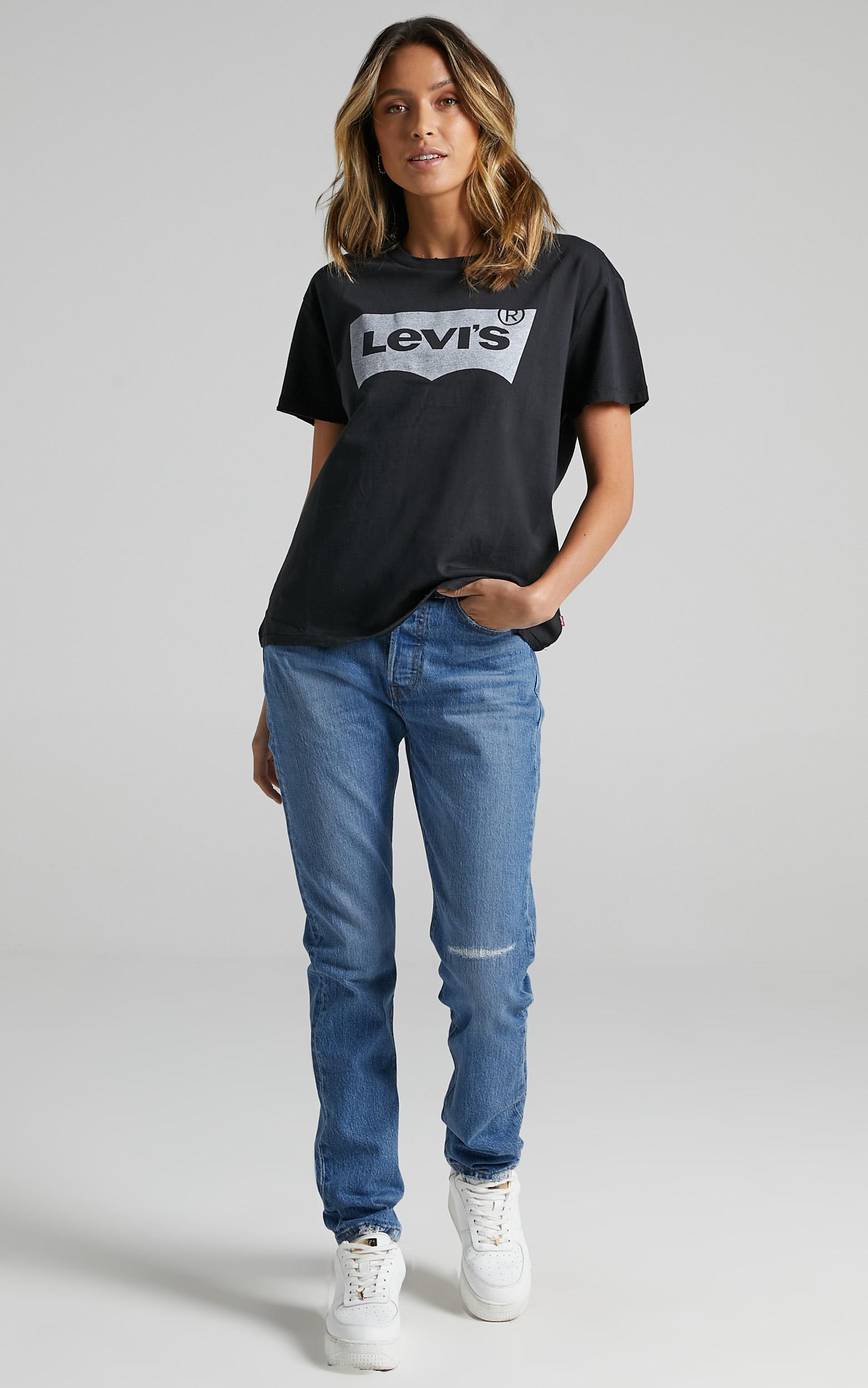 Levi's - Vintage Authentic Batwing Tee in Caviar - XS, BLK1, hi-res image number null