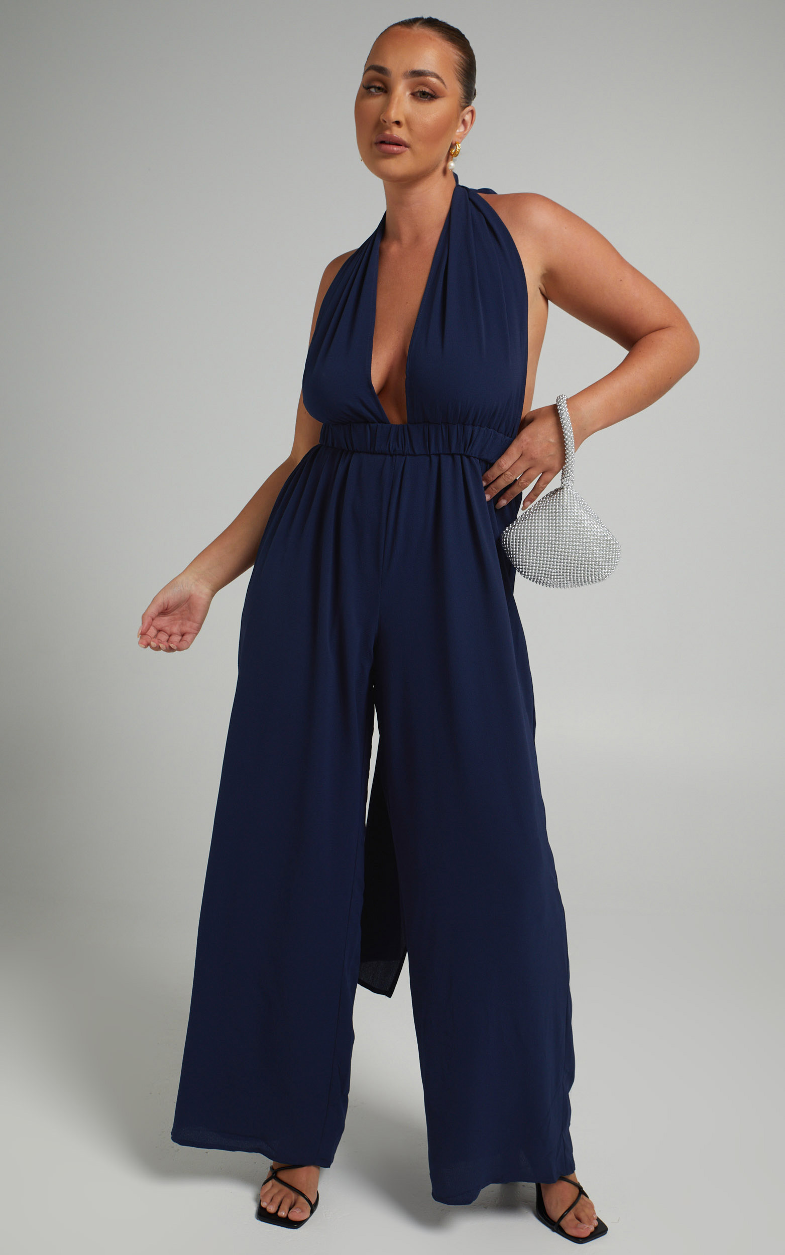 Girls Life Jumpsuit in Navy - 20, NVY5, hi-res image number null