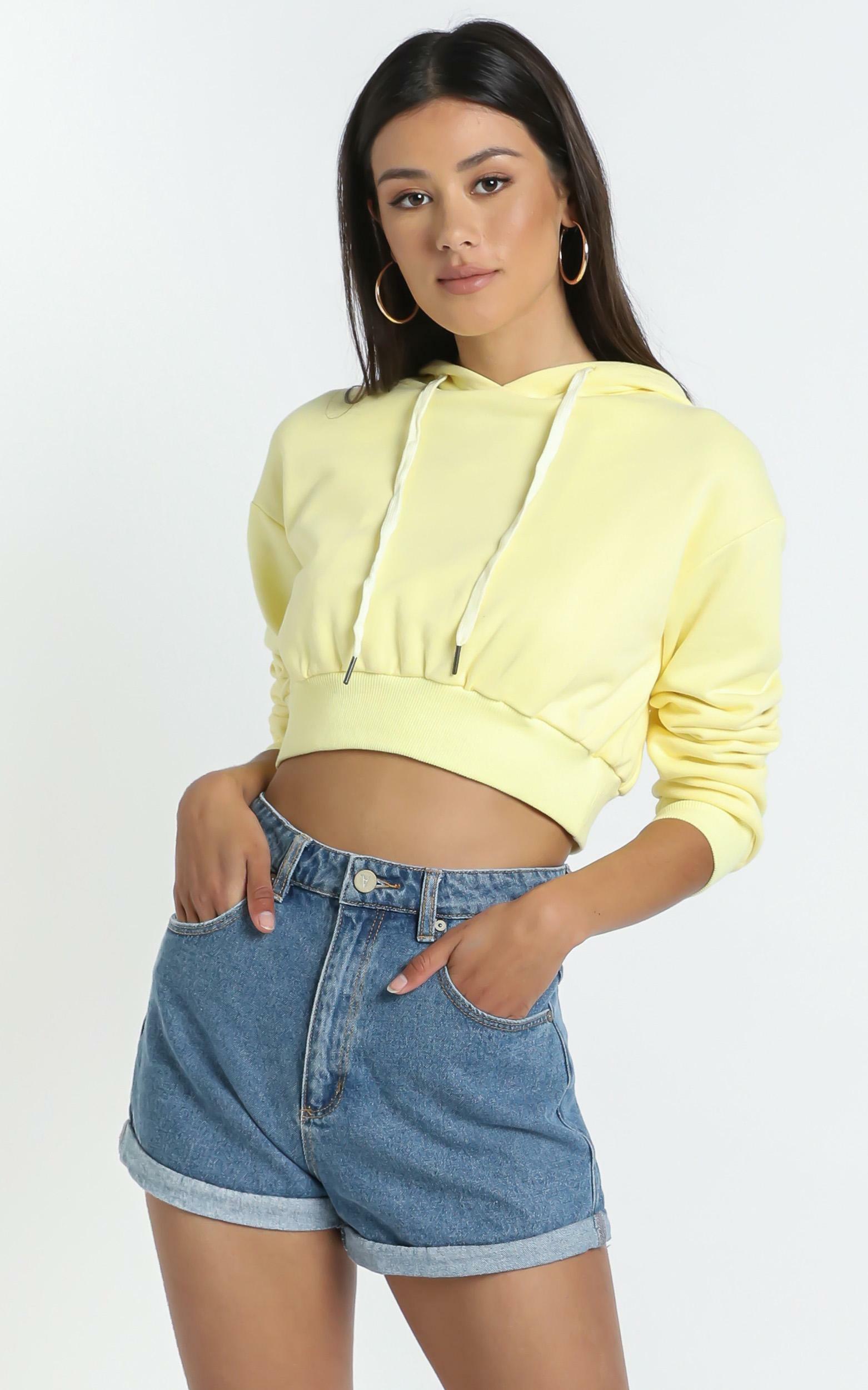 Martigues Hoodie in Yellow - 14 (XL), Yellow, hi-res image number null
