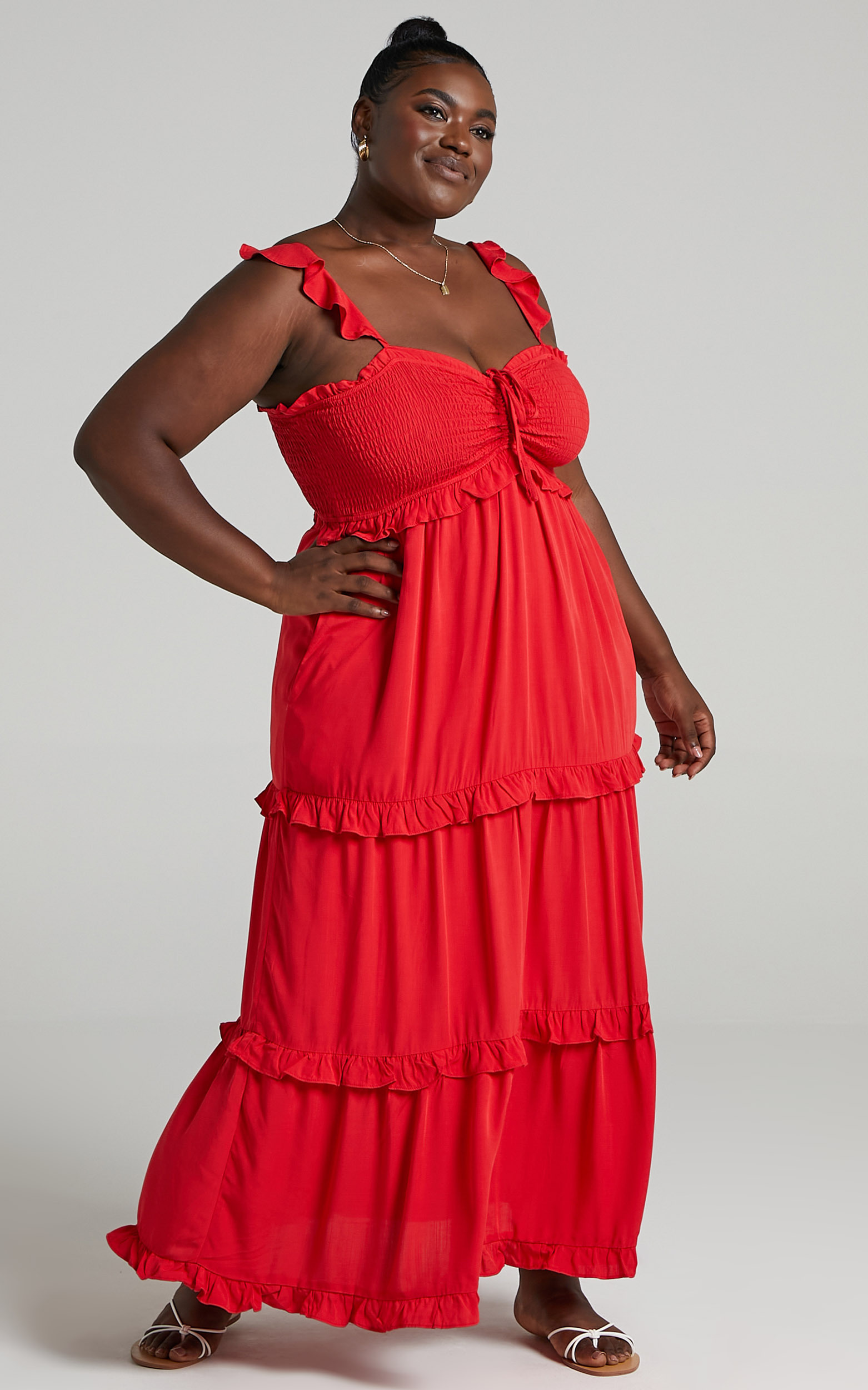 Good For The Soul Dress in Red - 06, RED4, hi-res image number null