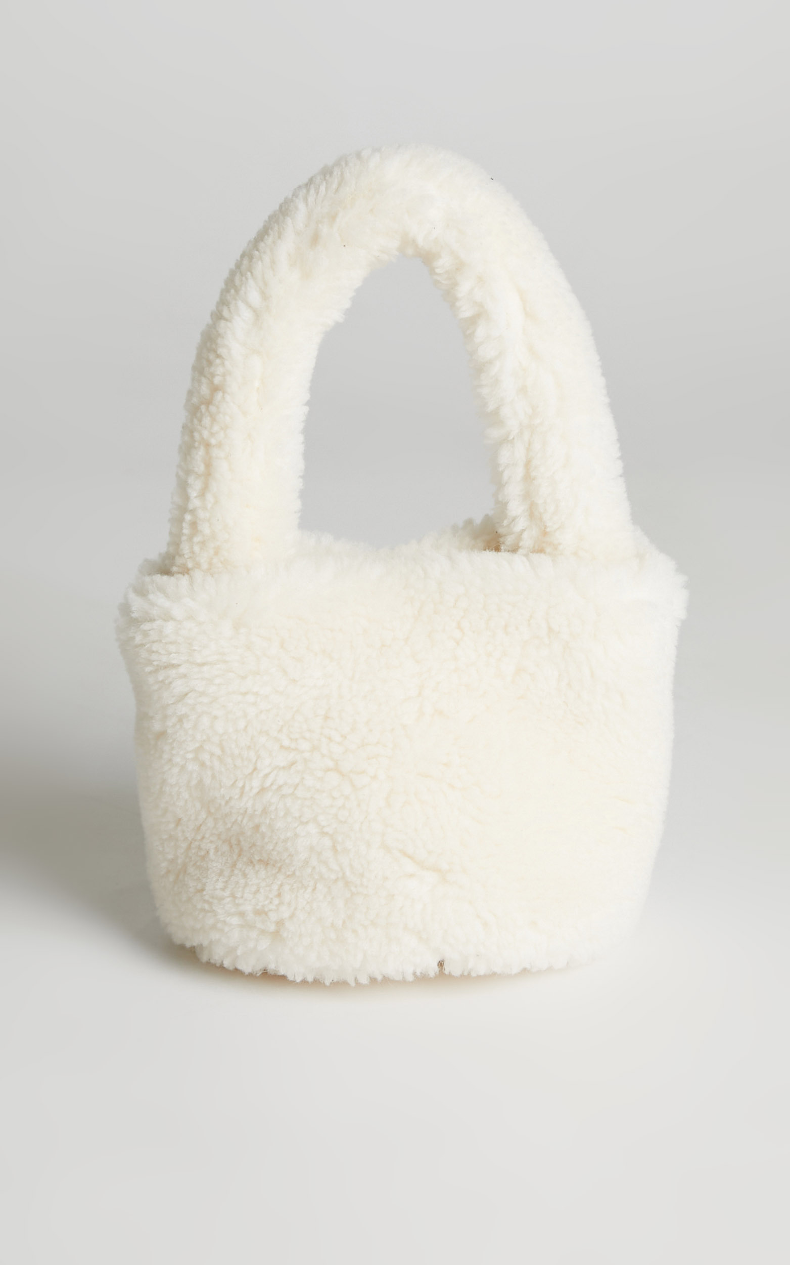 Gembel Faux Fur Bag in Cream - NoSize, CRE2, hi-res image number null