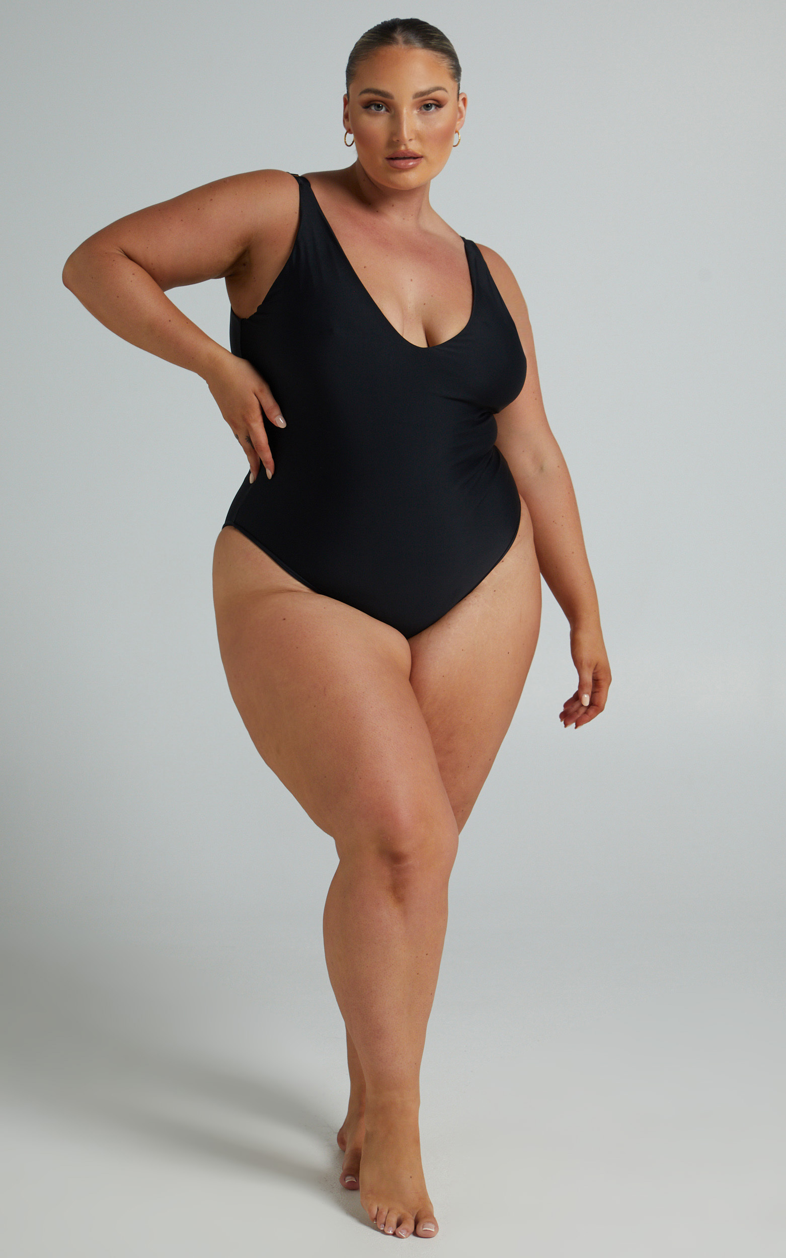 Moselle One Piece s in Recycled Nylon in Black - 04, BLK1, hi-res image number null