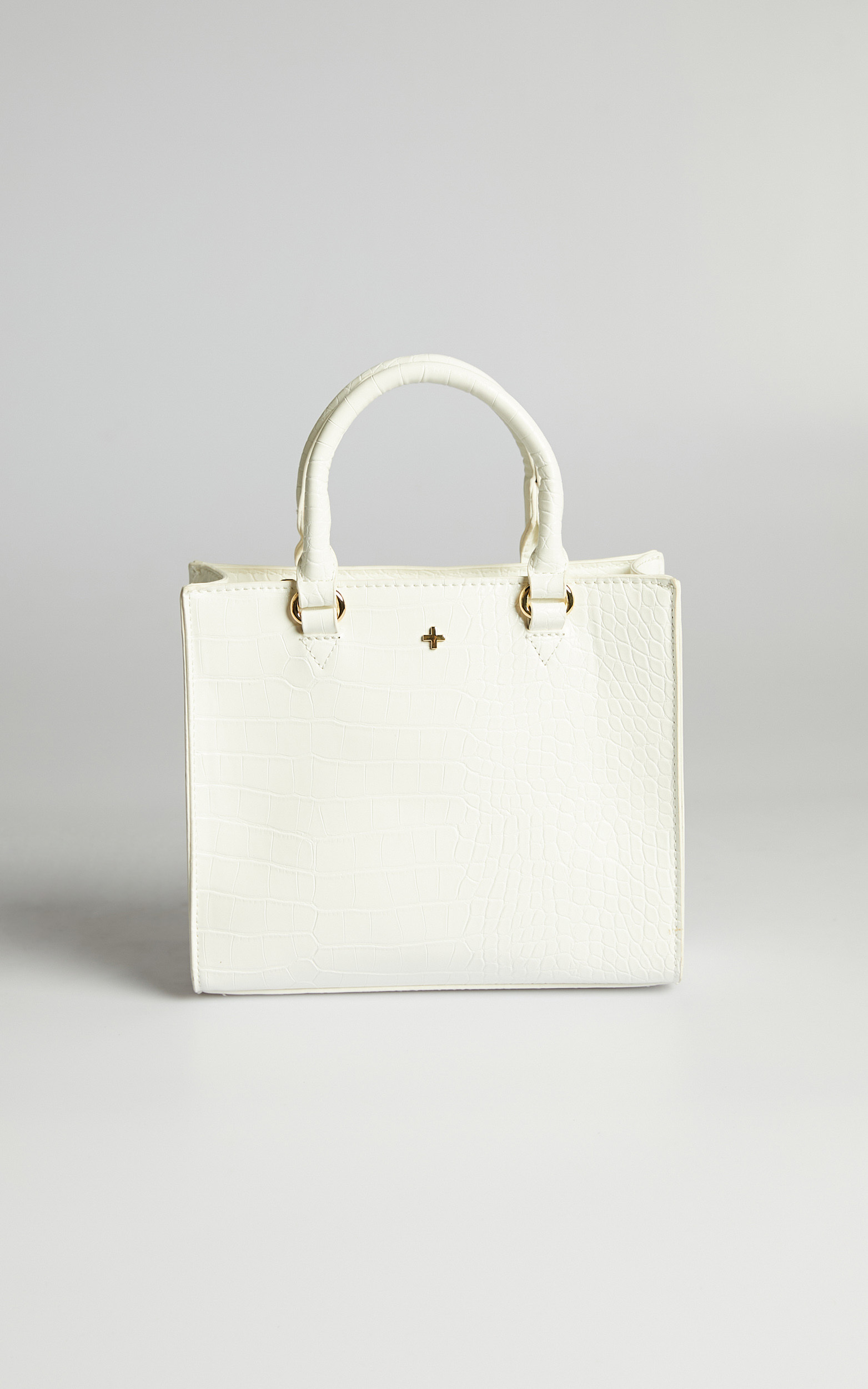 Peta and Jain - Lucca Bag in White Croc - NoSize, WHT1, hi-res image number null