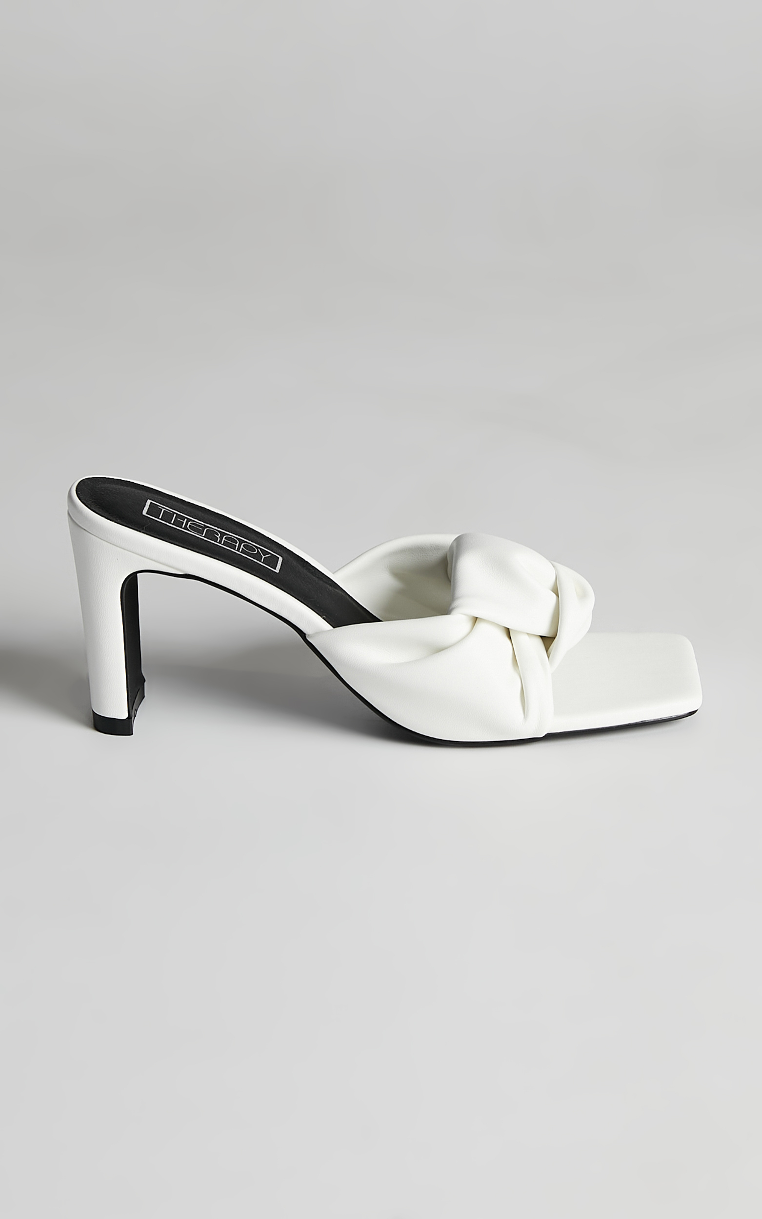Therapy - Bloom Heels in White - 05, WHT2, hi-res image number null
