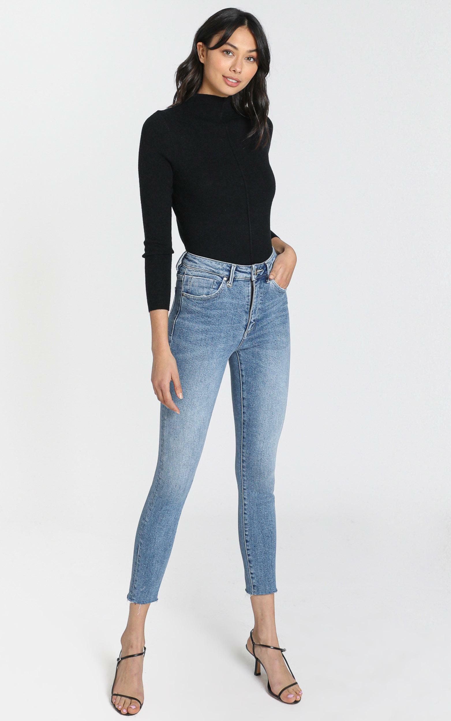 Neuw - Marilyn Skinny Jeans in Broken Blue - 06, BLU1, hi-res image number null