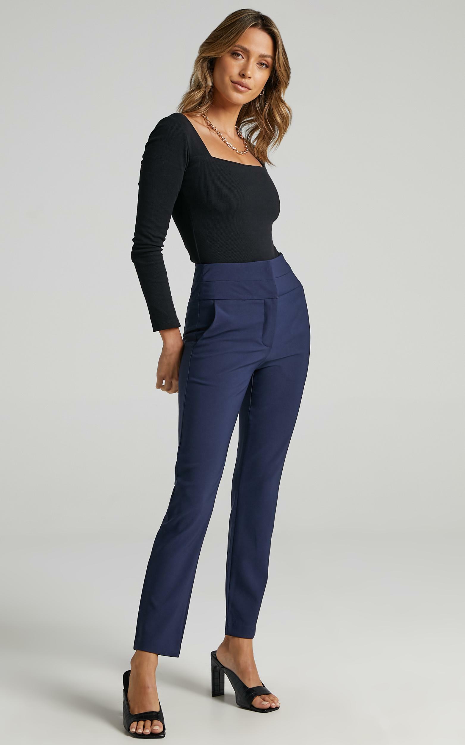 Hailey Trouser in Navy - 06, NVY2, hi-res image number null