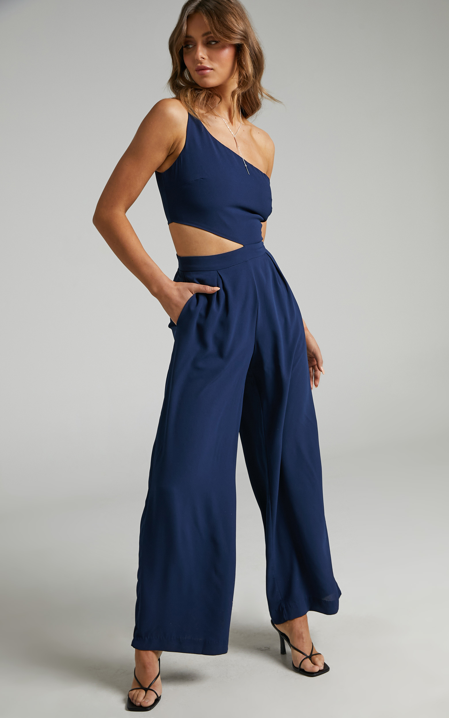 Beautiful Darkness Jumpsuit in Navy - 14, NVY5, hi-res image number null