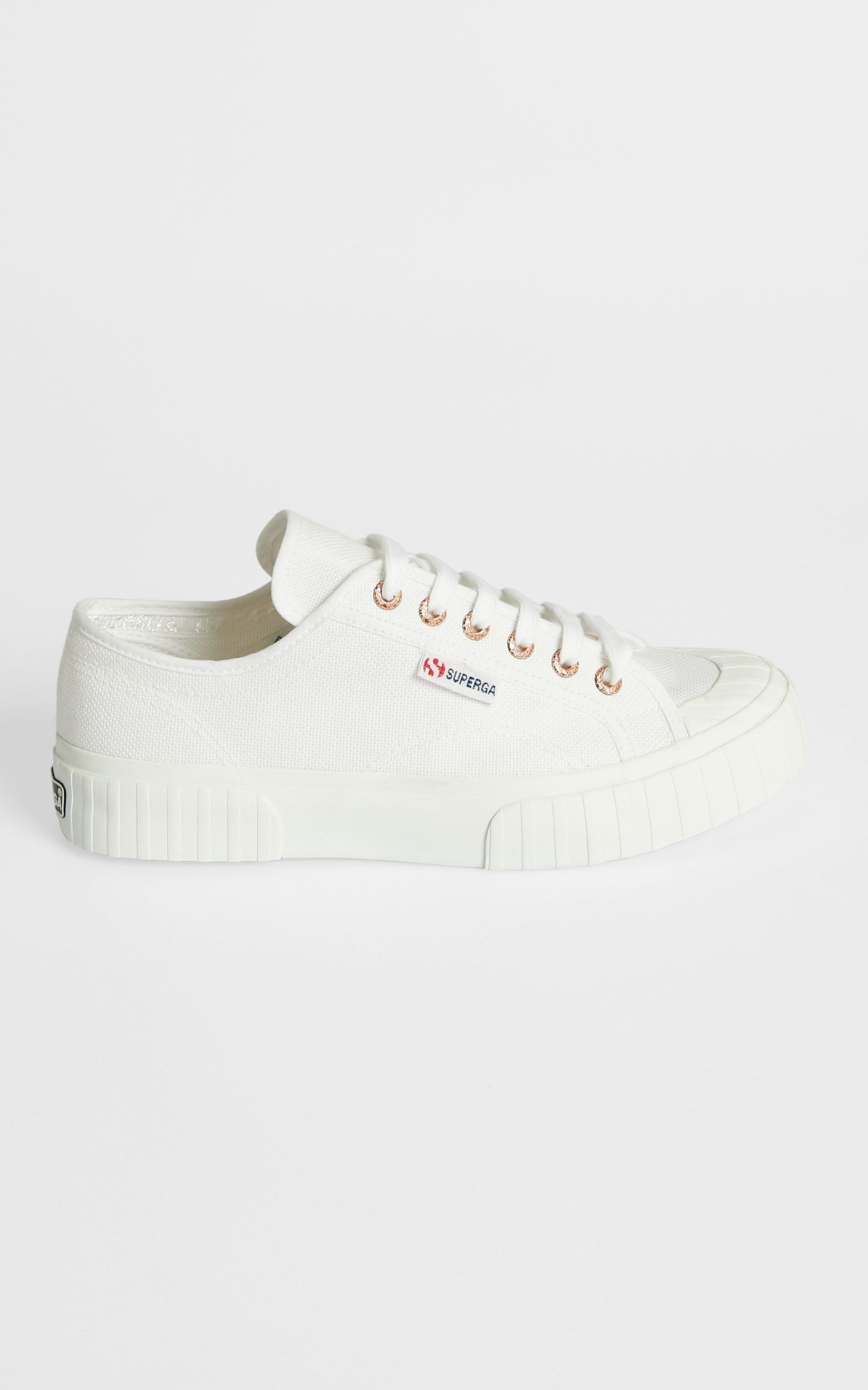Superga - 2630 Cotu Sneakers in White - Rose Gold - 05, RSG1, hi-res image number null