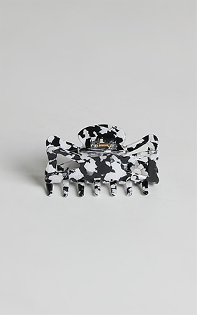 Nala Hair clip in Black and white - NoSize, BLK1, hi-res image number null