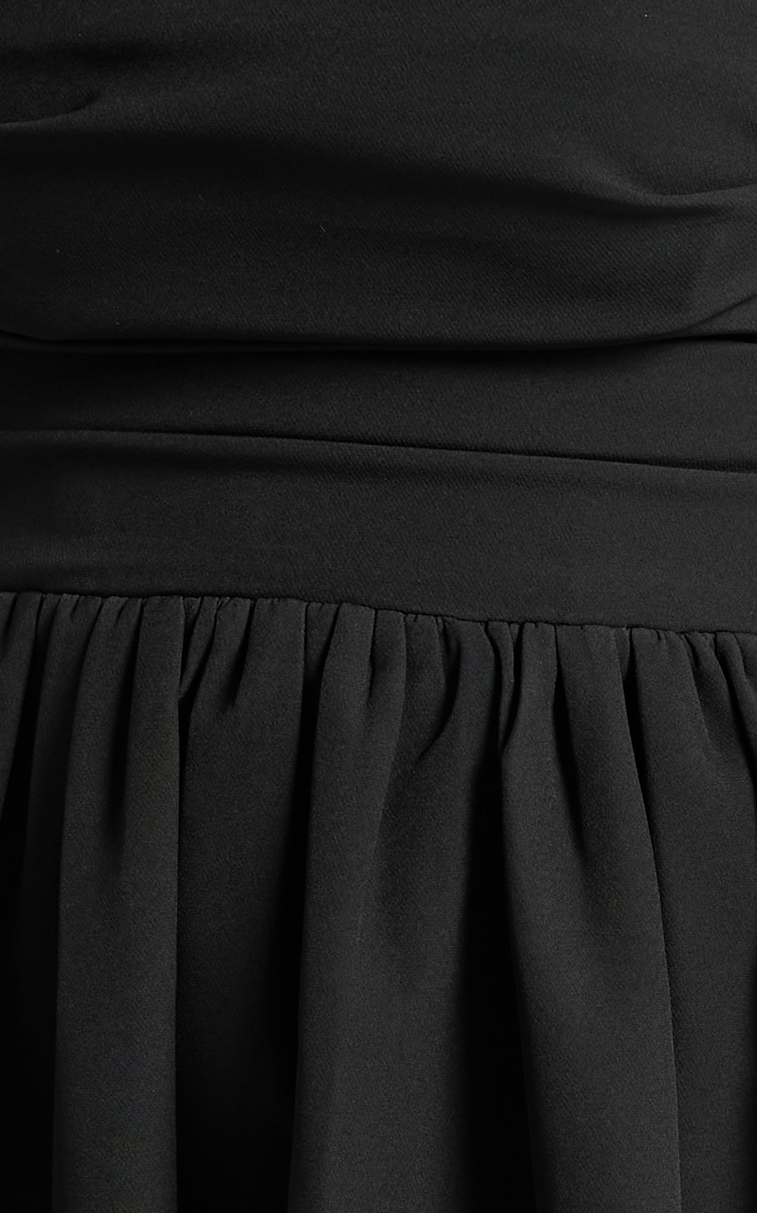 Shaima Mini Dress - Strapless Dress in Black | Showpo USA