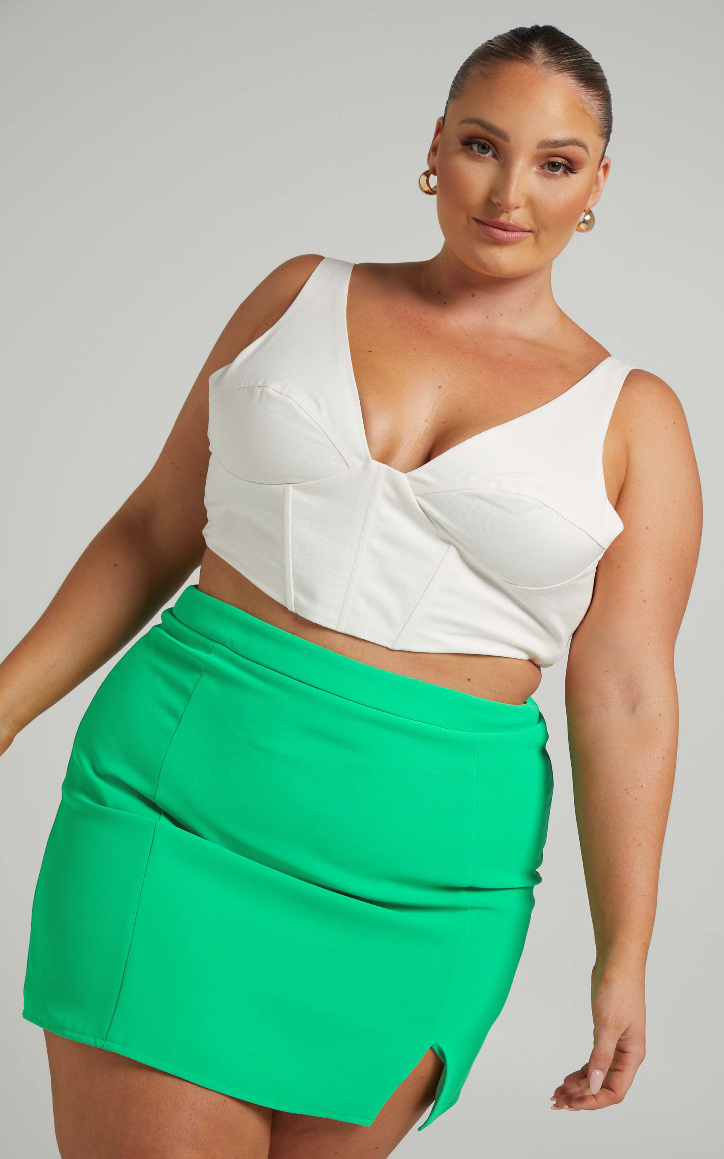 Evelenna Skirt in Green - 04, GRN2, hi-res image number null