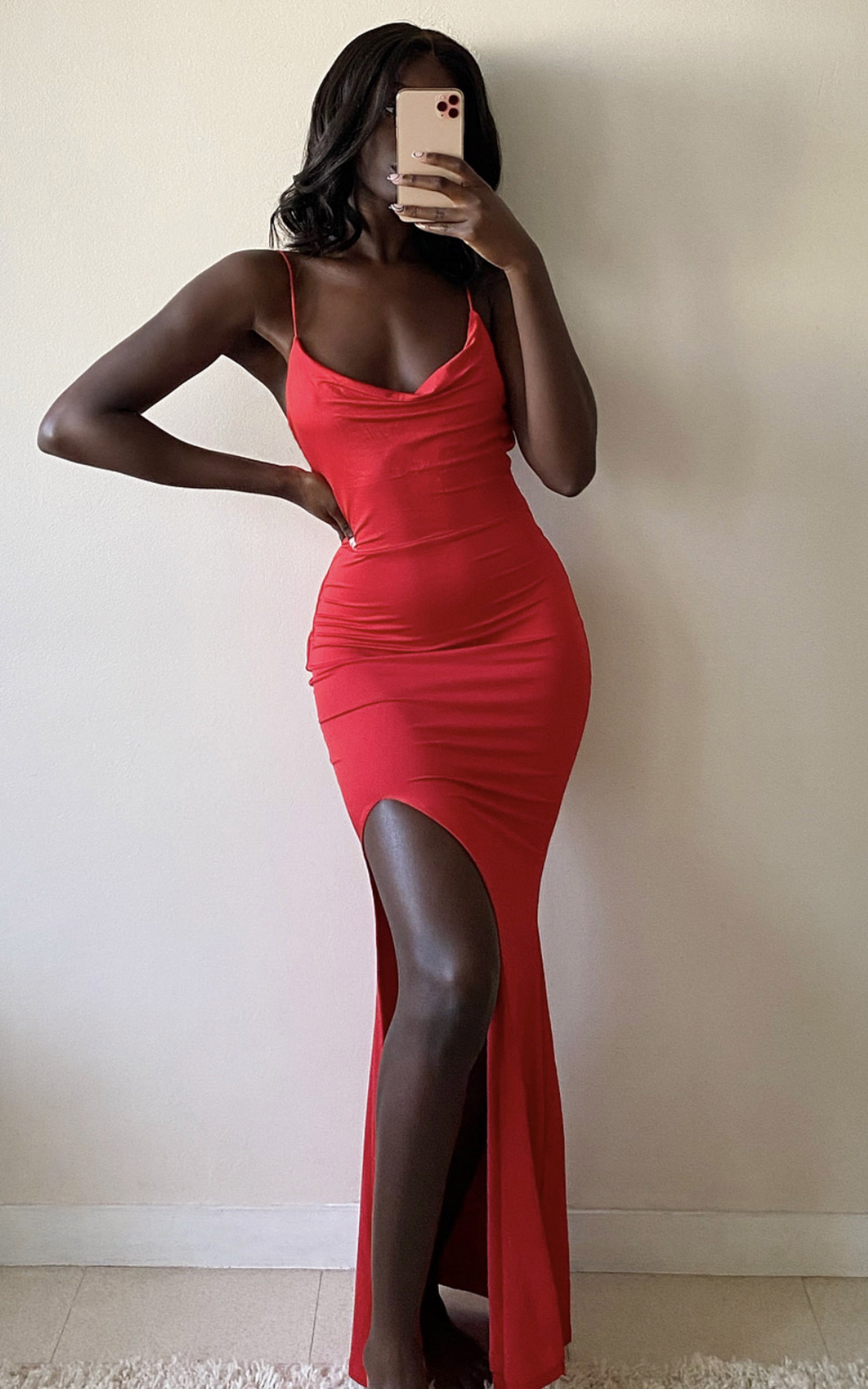 Tasteful Dress in Red - 04, RED3, hi-res image number null