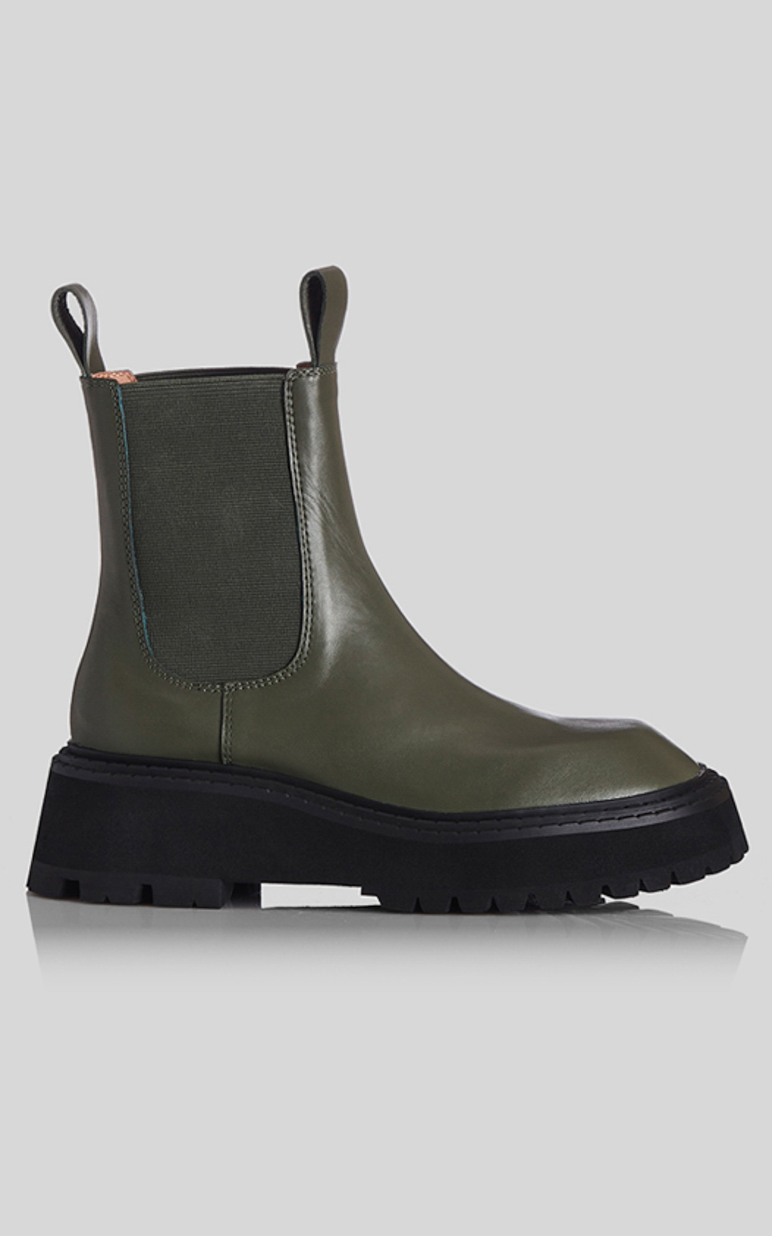 Alias Mae - Tess Boots in Olive Leather - 10, GRN1, hi-res image number null