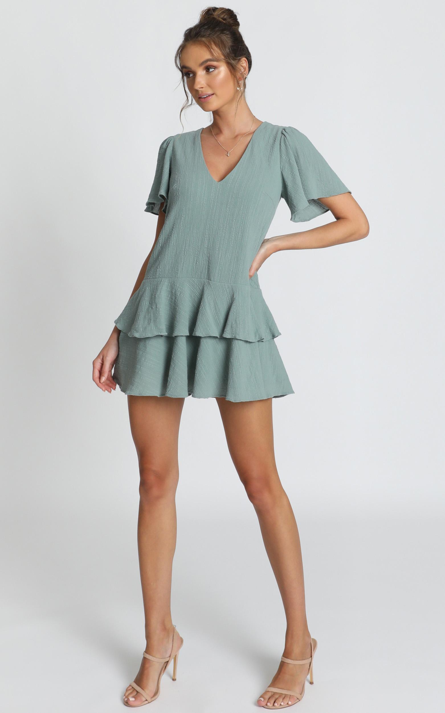 Bahama Baby Dress in Sage - 20, GRN3, hi-res image number null