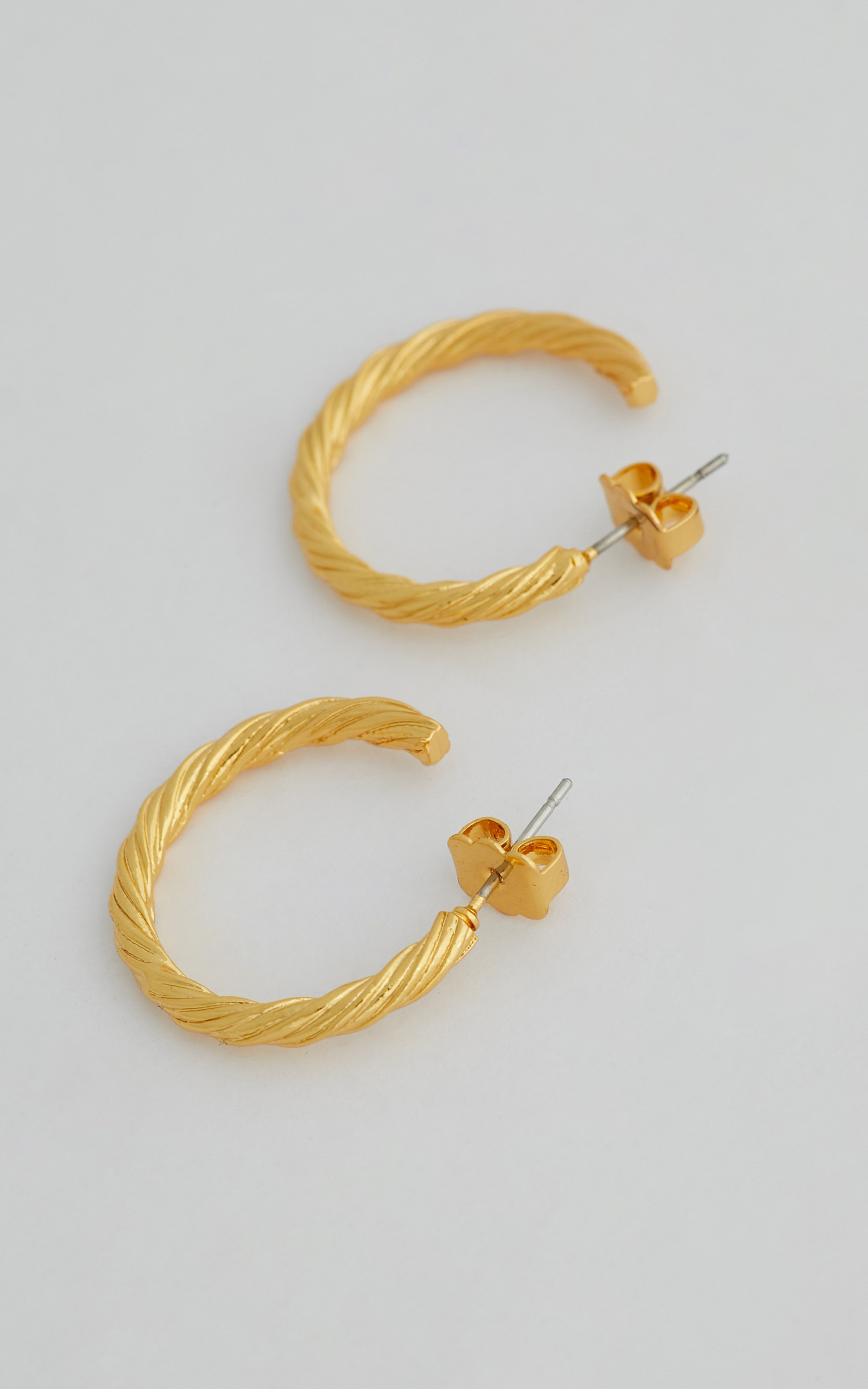 LEGACY HOOP EARRINGS in Gold - NoSize, GLD1, hi-res image number null