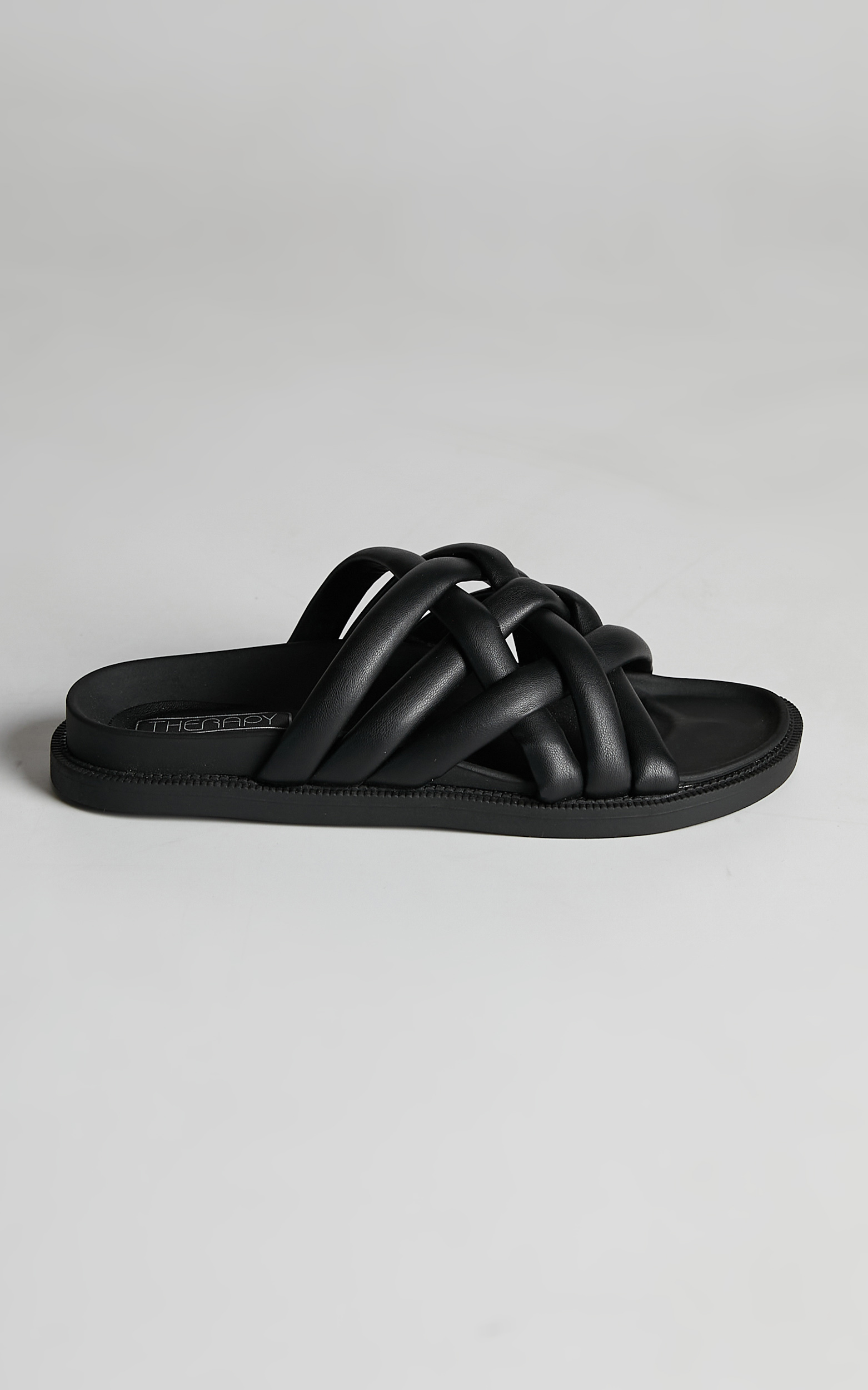 Therapy - Agyness Slides in Black - 08, BLK1, hi-res image number null