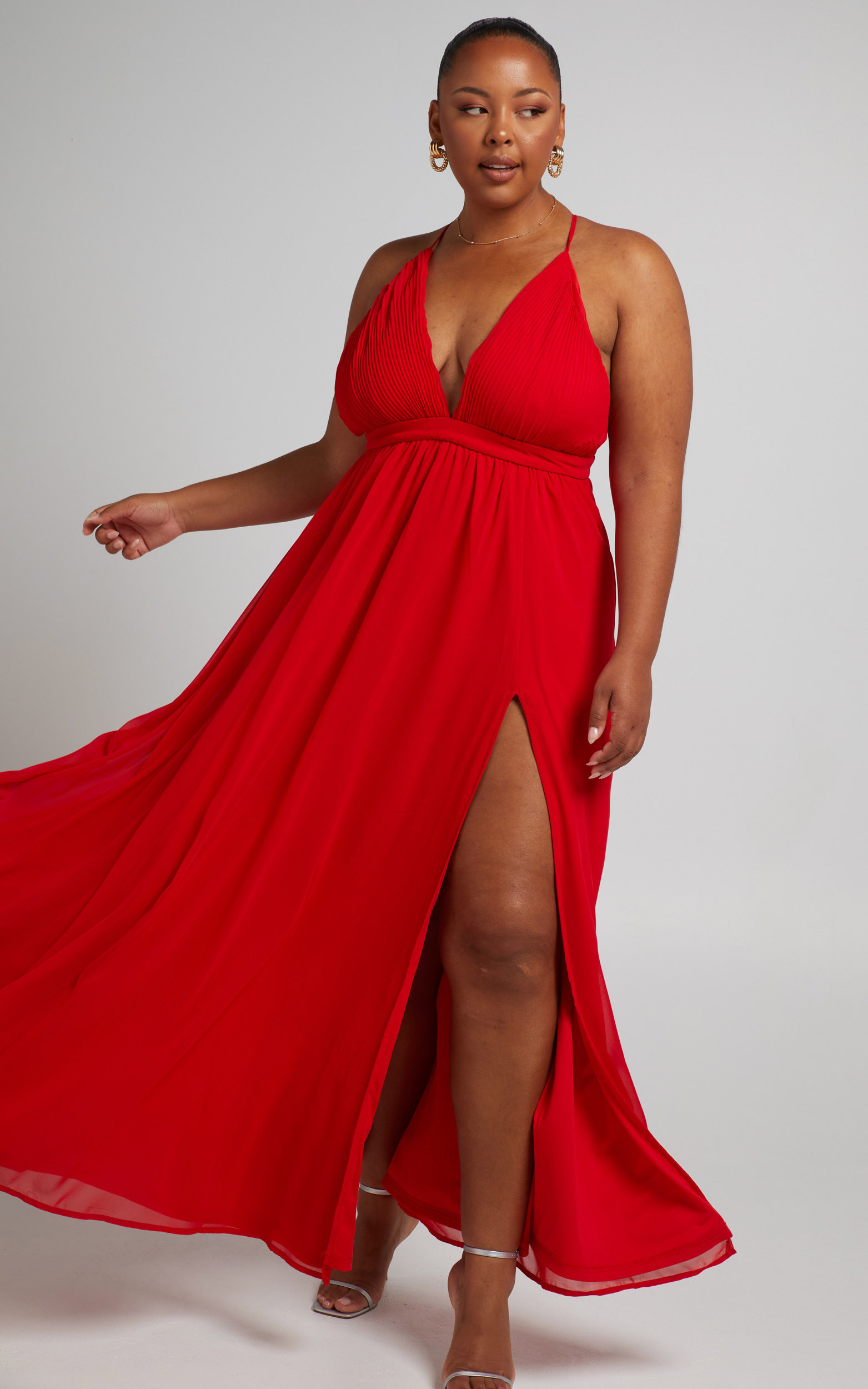 Shes A Delight Maxi Dress in Red - 04, RED5, hi-res image number null
