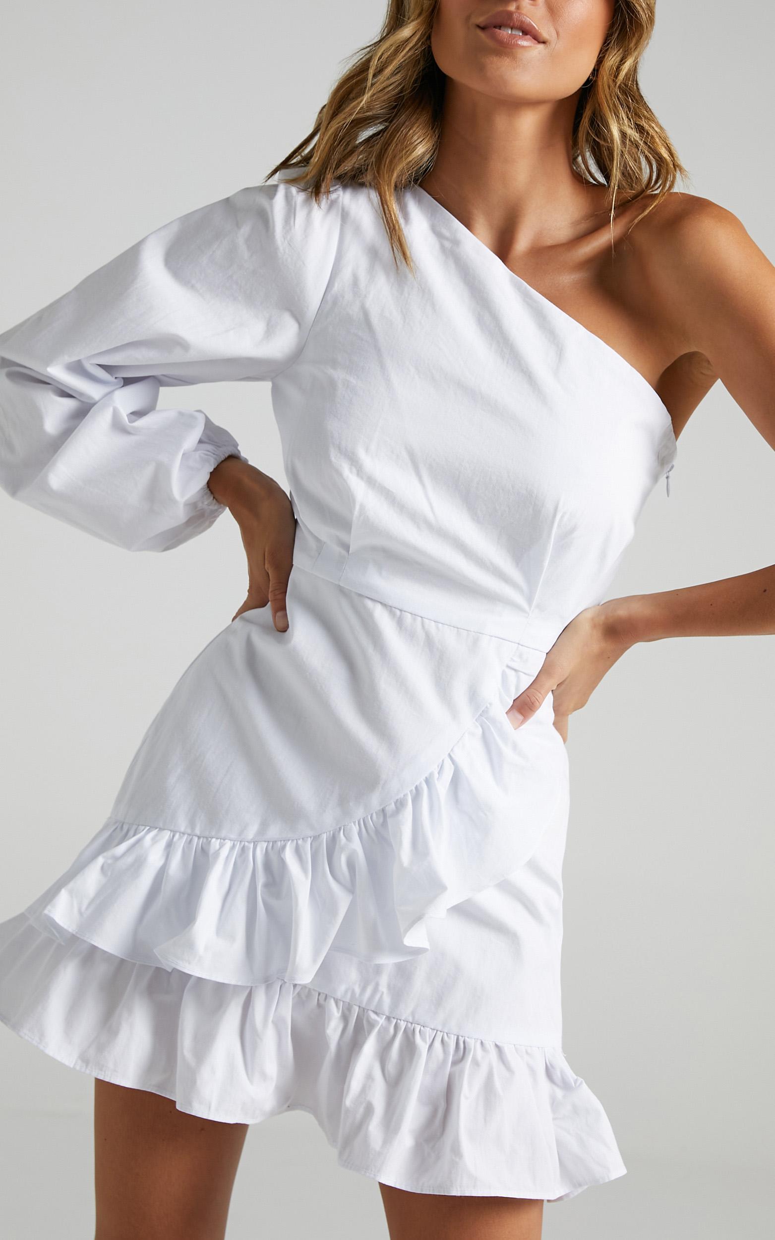 Udele Dress in White - 06, WHT3, hi-res image number null
