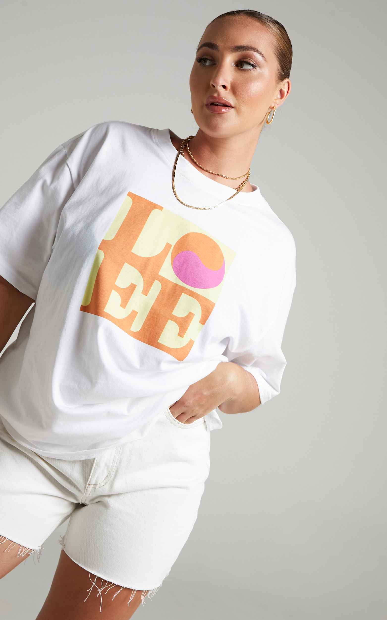 Lee - Baggy Tee in balance - 06, WHT1, hi-res image number null