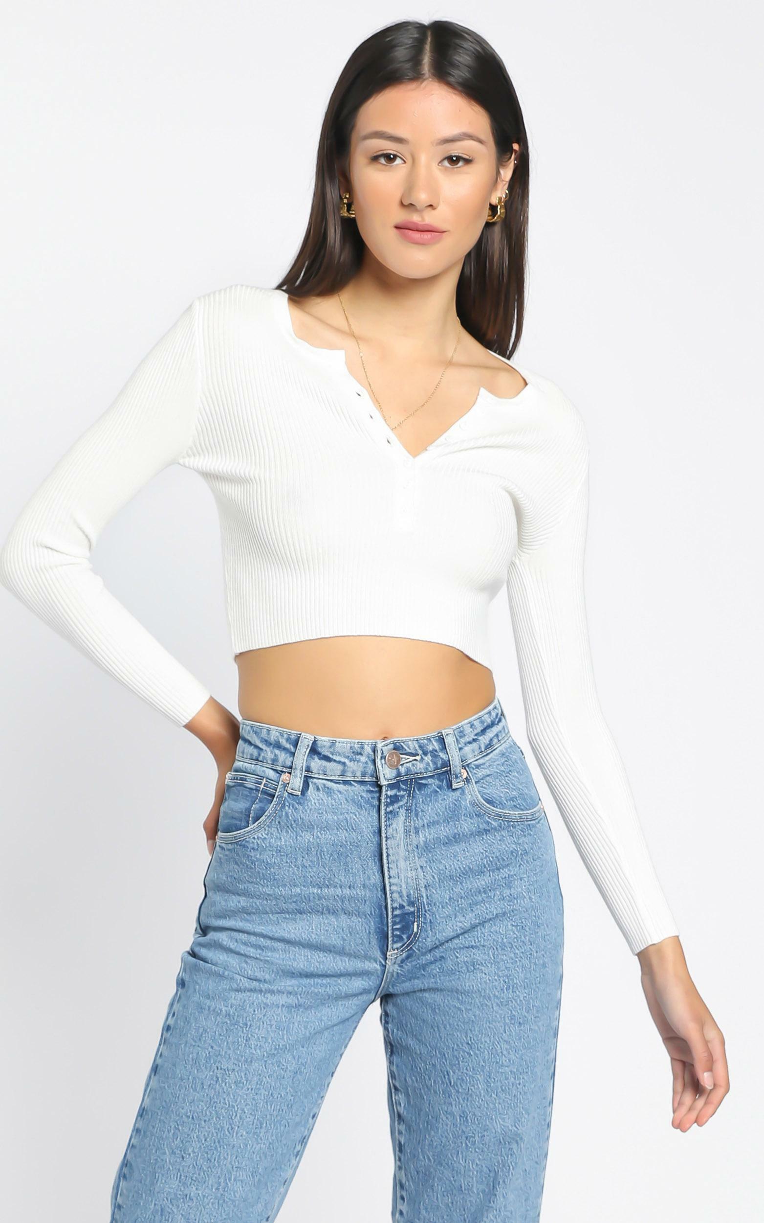 Faylinn Top in White - 6 (XS), White, hi-res image number null