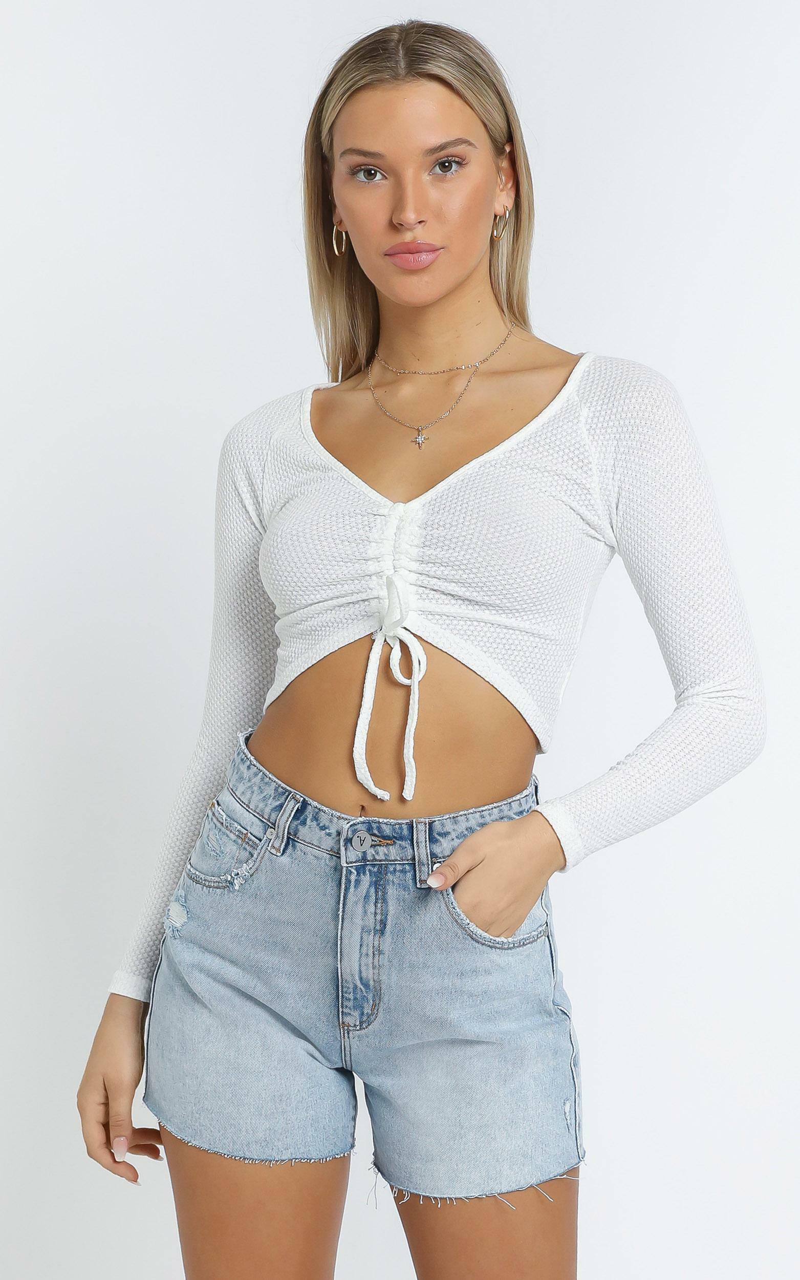 Ursula Top in White - 12 (L), White, hi-res image number null