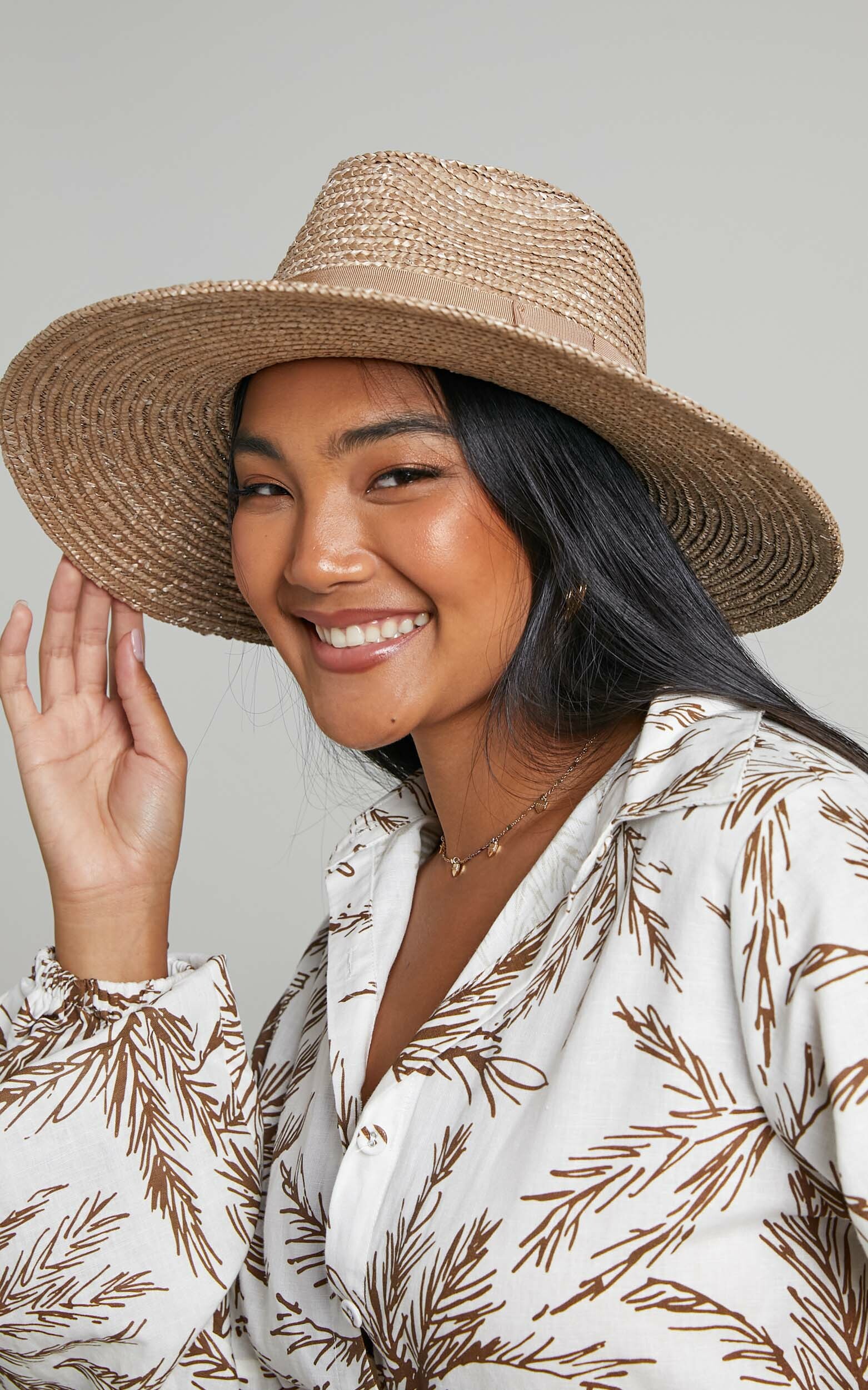 Brixton - Joanna Hat in Mojave - S, BRN1, hi-res image number null