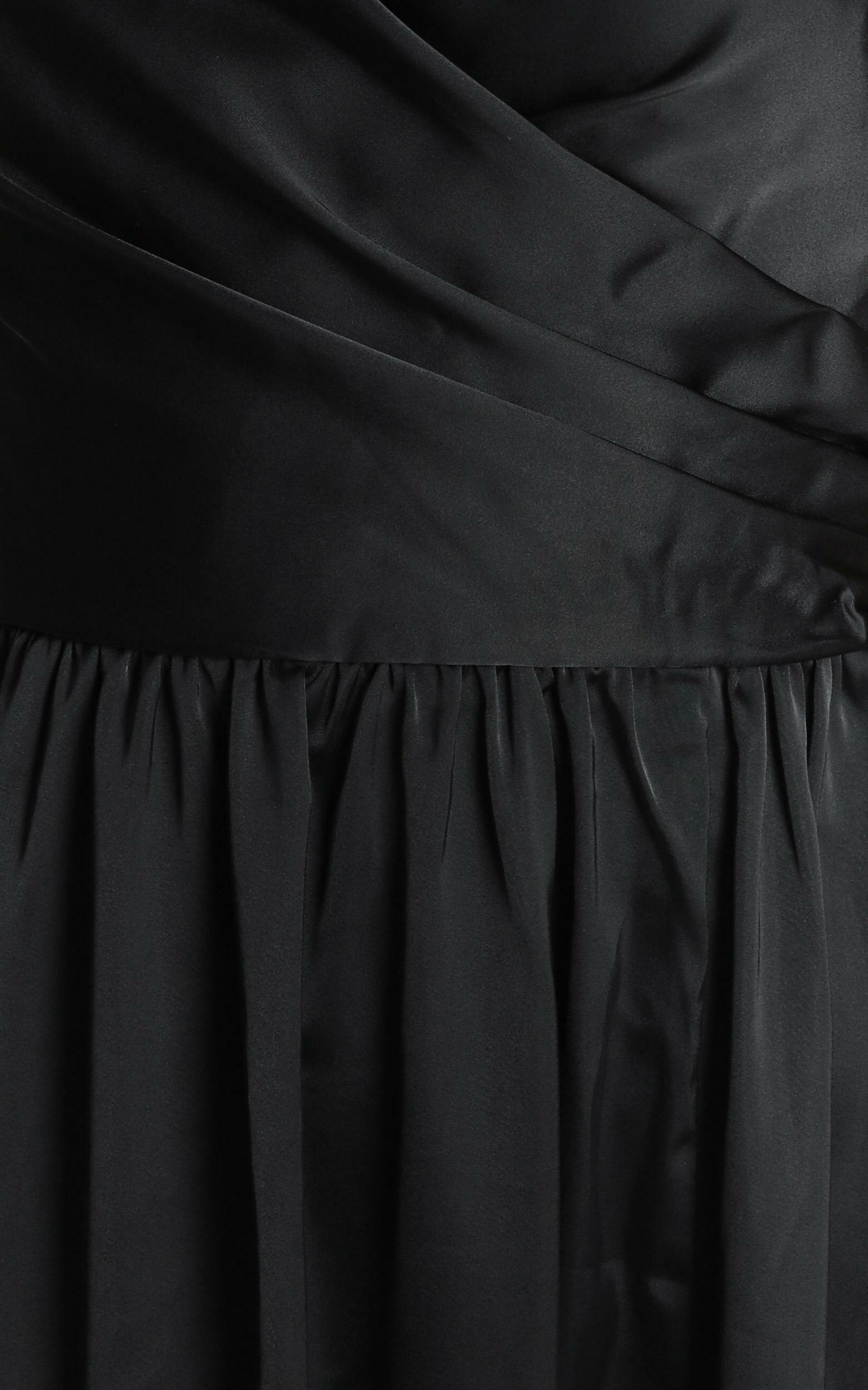 Revolve Around Me Dress In Black | Showpo