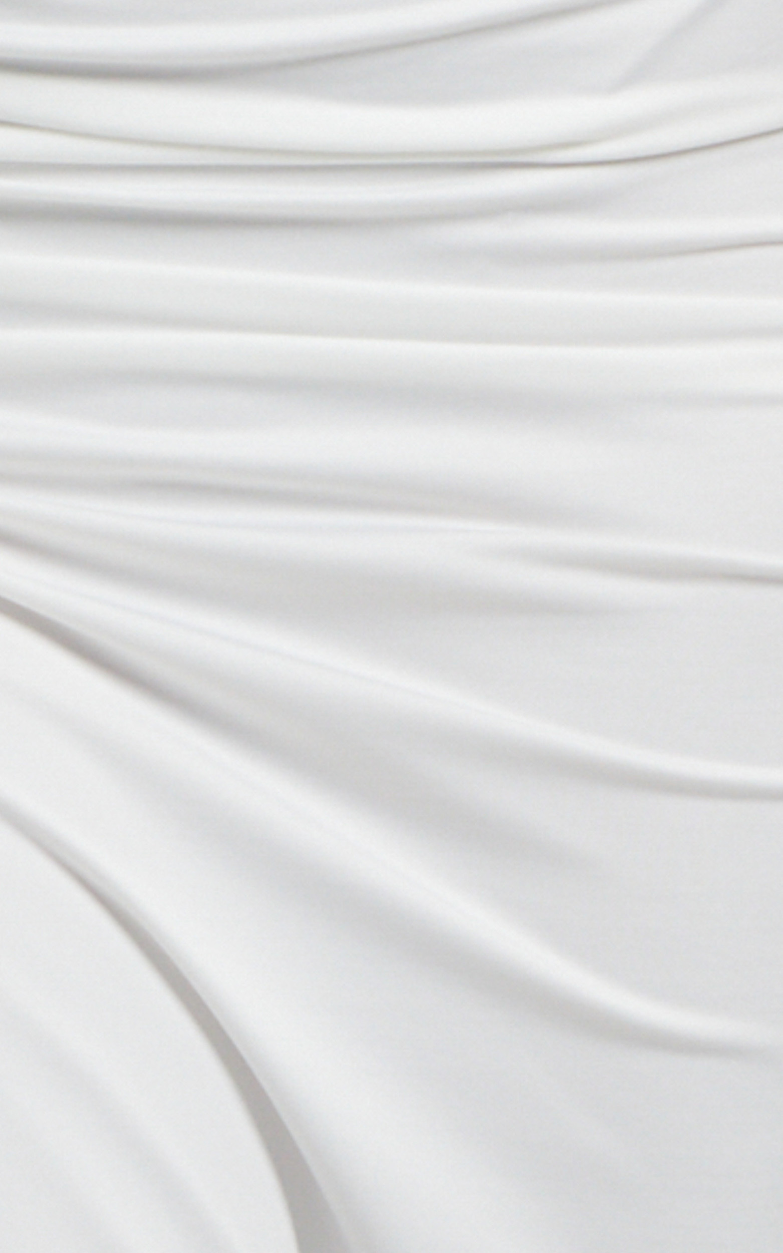 Vanessa Slinky Ruched Two Piece Set in White | Showpo