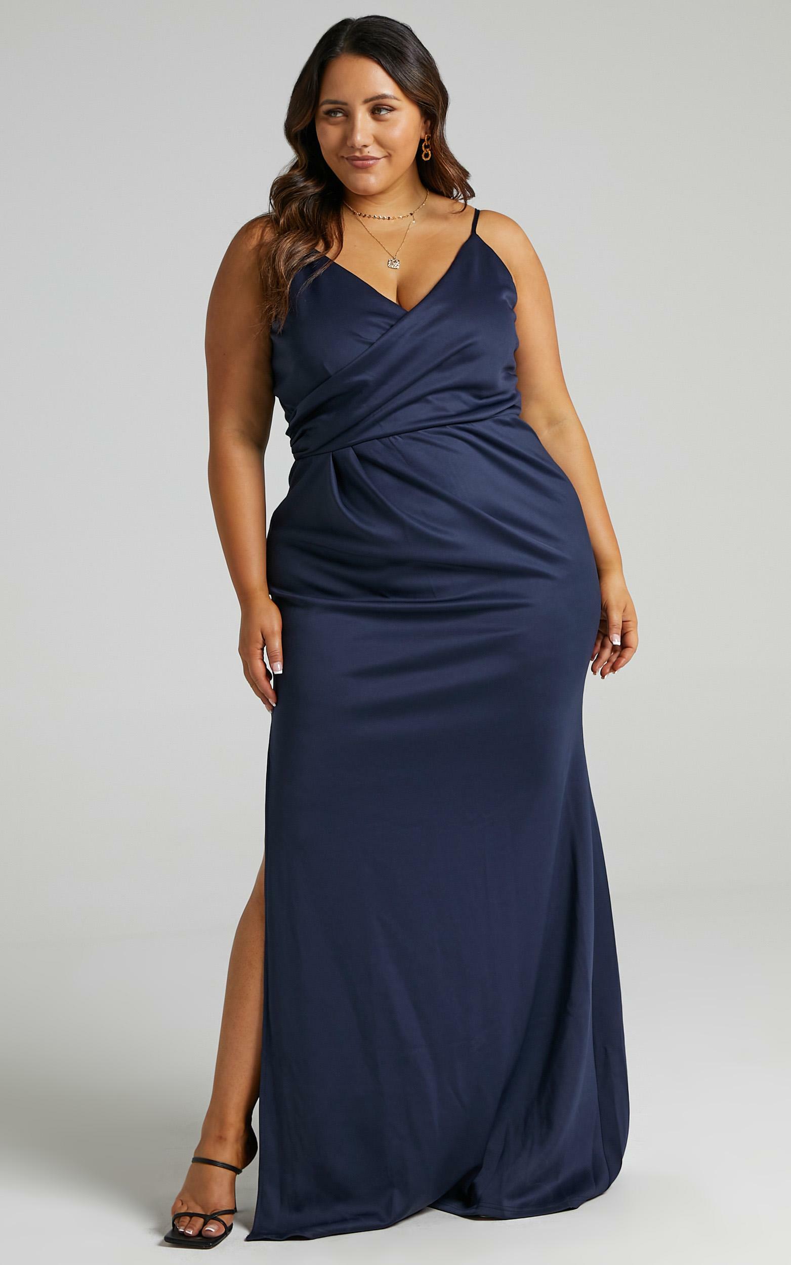 Linking Love Slip Maxi Dress in Navy - 04, NVY2, hi-res image number null