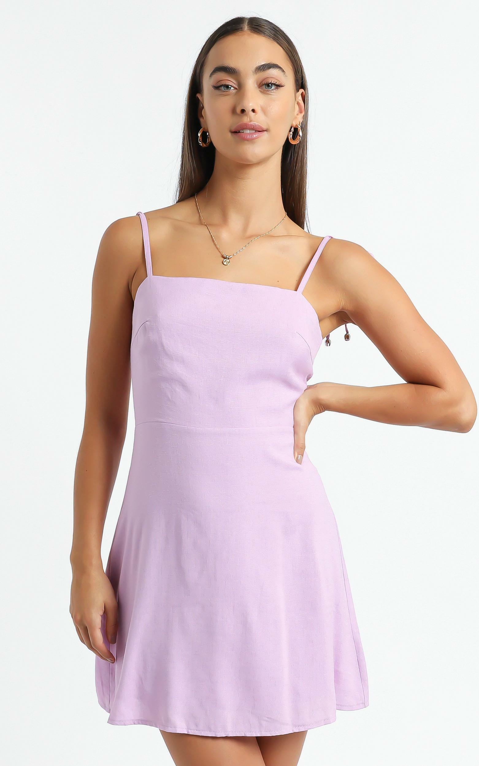 Mini Dress in Lilac | Showpo EU