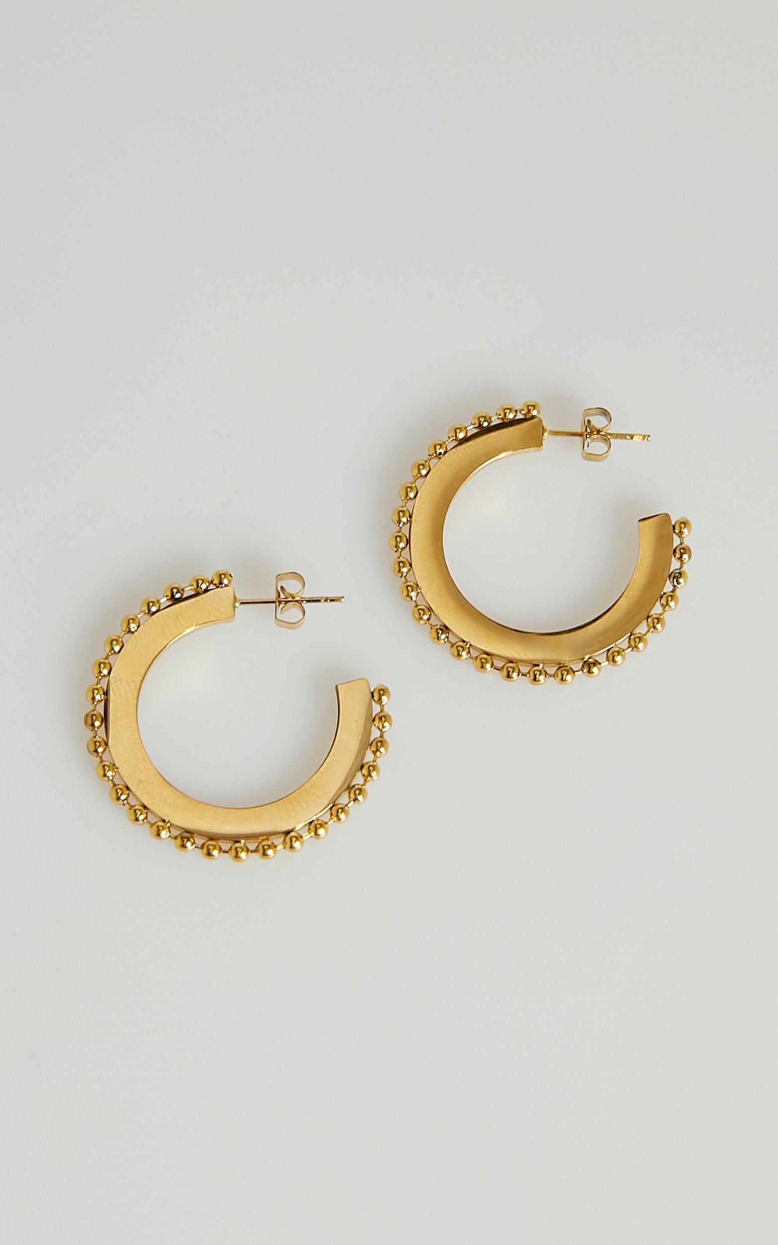 Peta and Jain - Sunrise Earrings in Gold, GLD1, hi-res image number null
