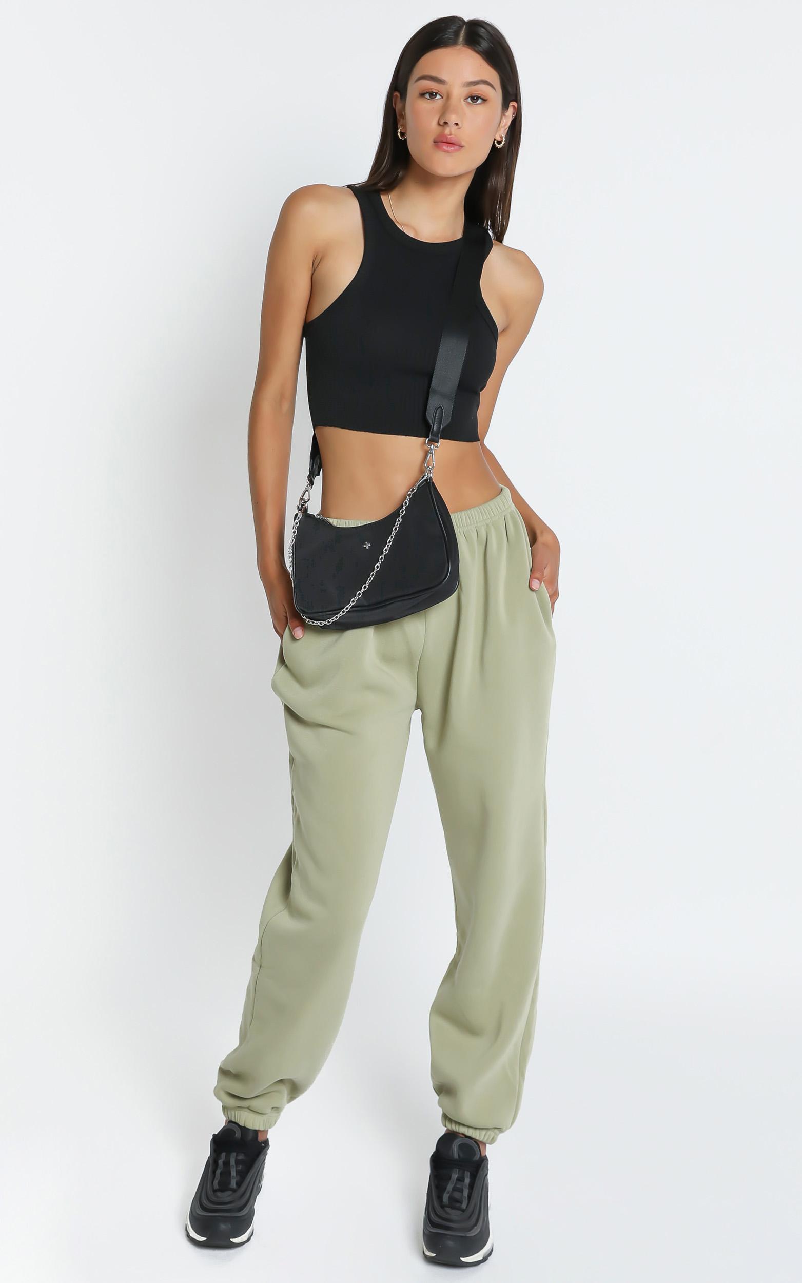 Lioness - Academy Sweatpants in Sage - 04, GRN2, hi-res image number null