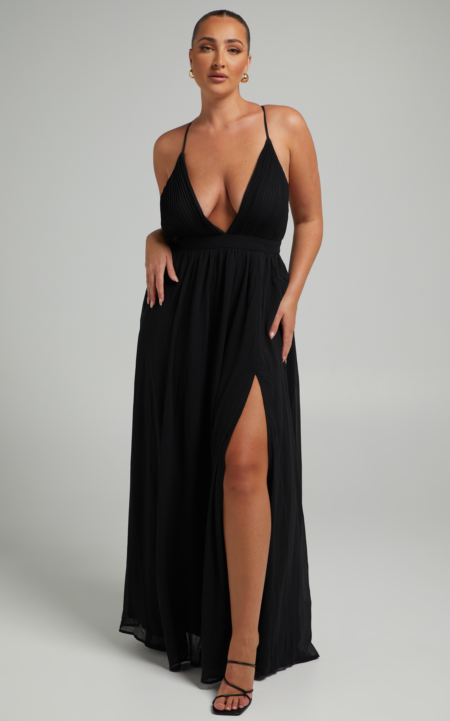 Shes A Delight Maxi Dress in Black - 04, BLK1, hi-res image number null