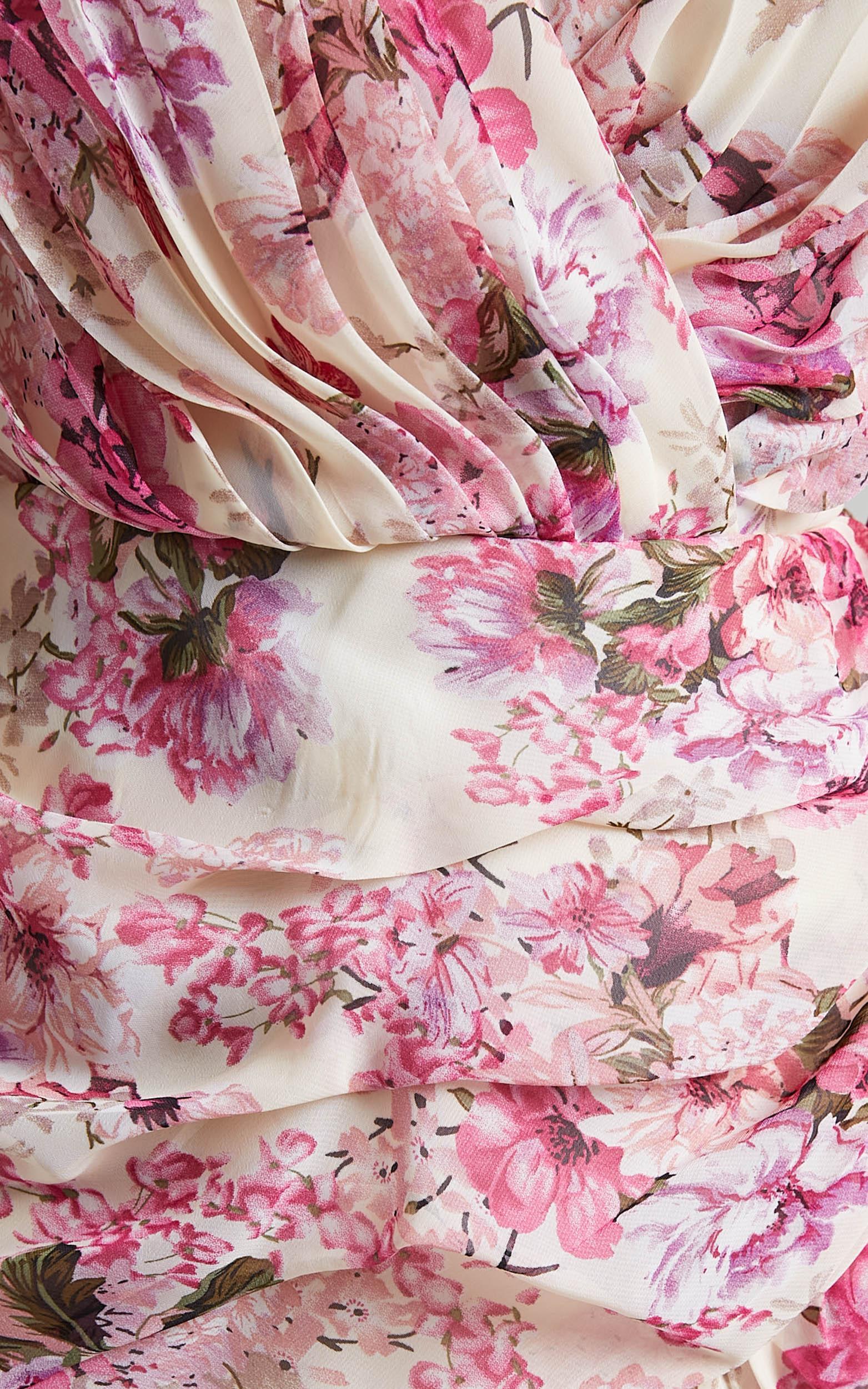 Can I Be Your Honey Dress in Pink Floral | Showpo