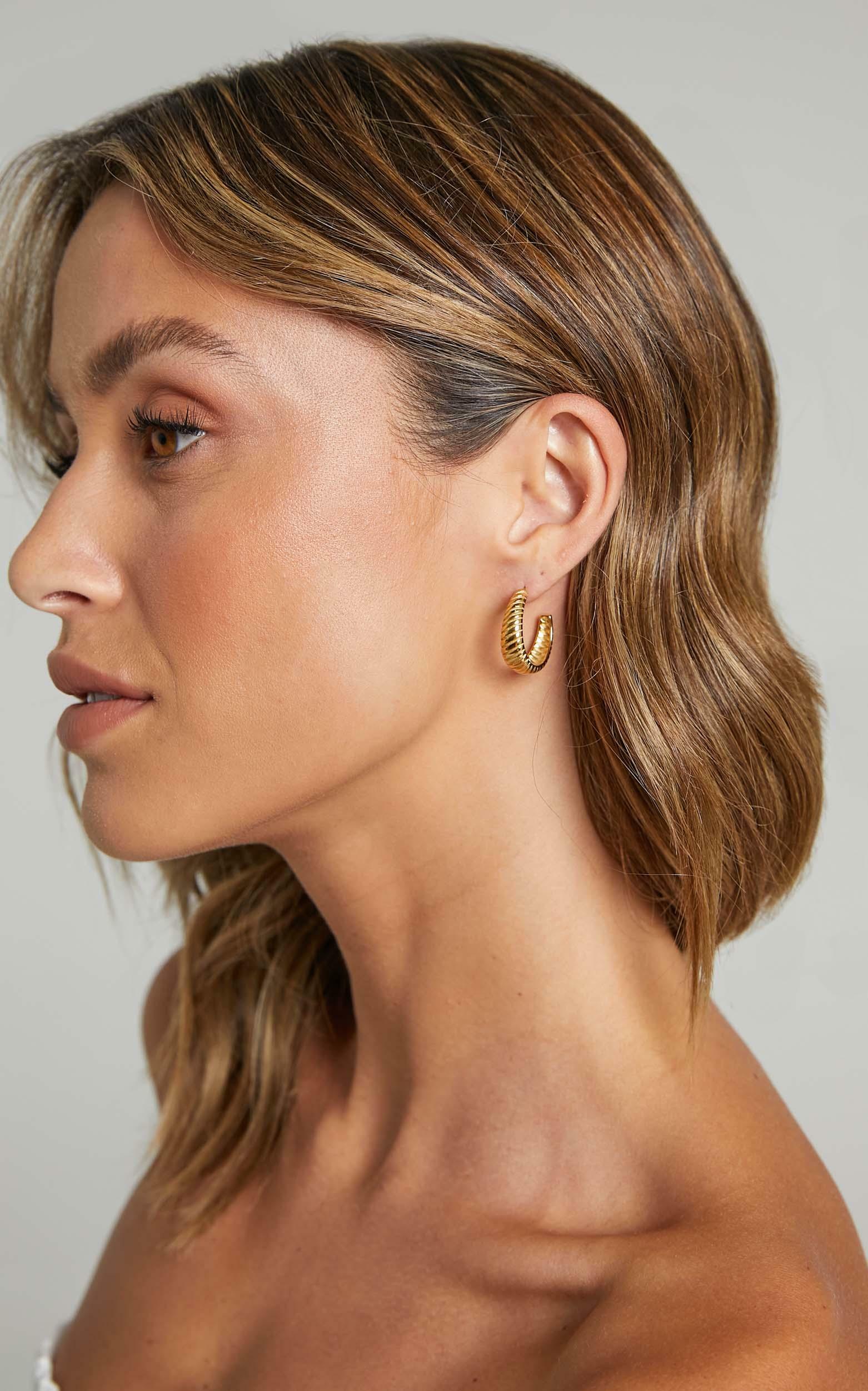 Peta and Jain - Alectra Earrings in Gold, GLD1, hi-res image number null