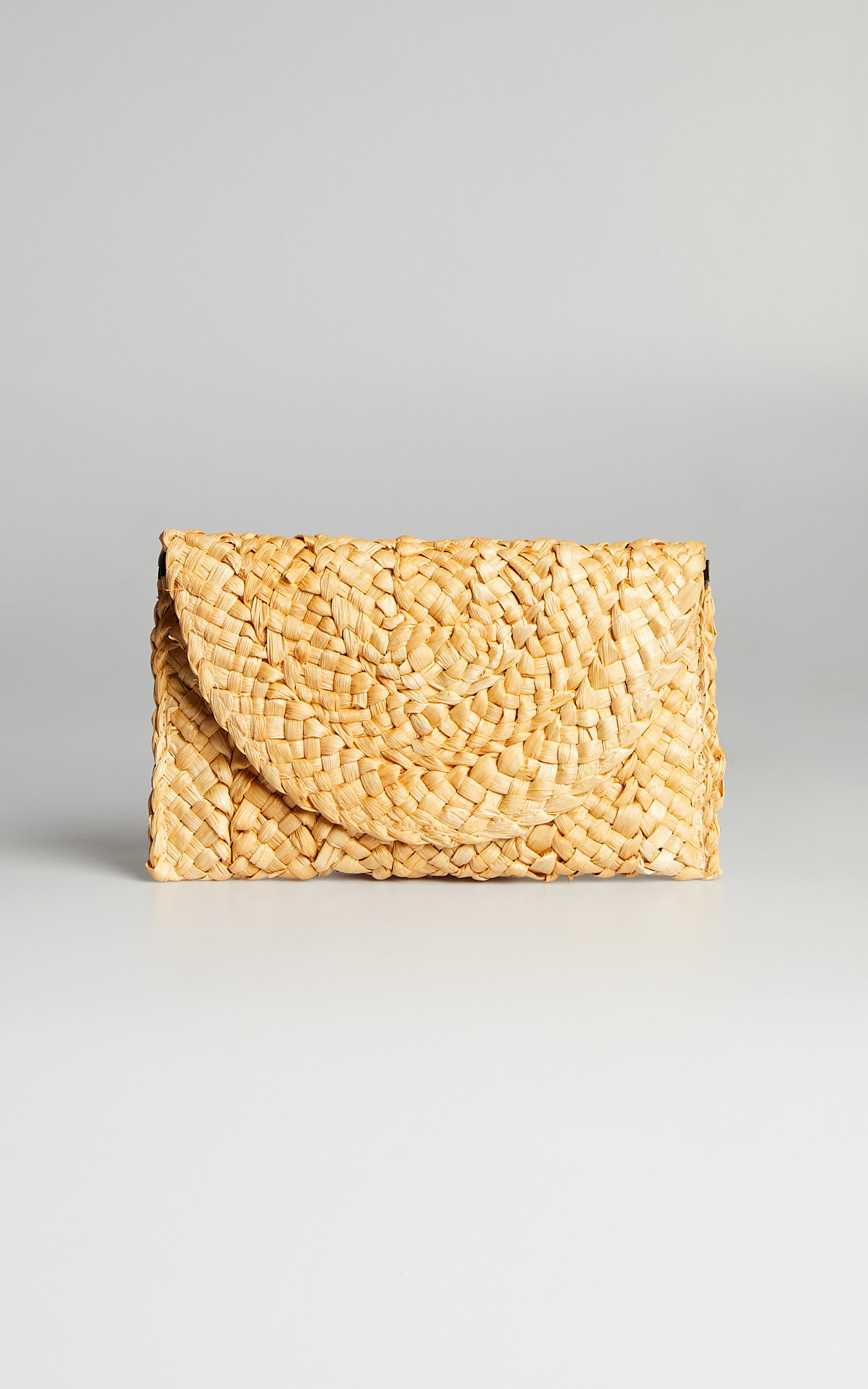 Malissa Woven Clutch Bag in Natural - NoSize, BRN1, hi-res image number null