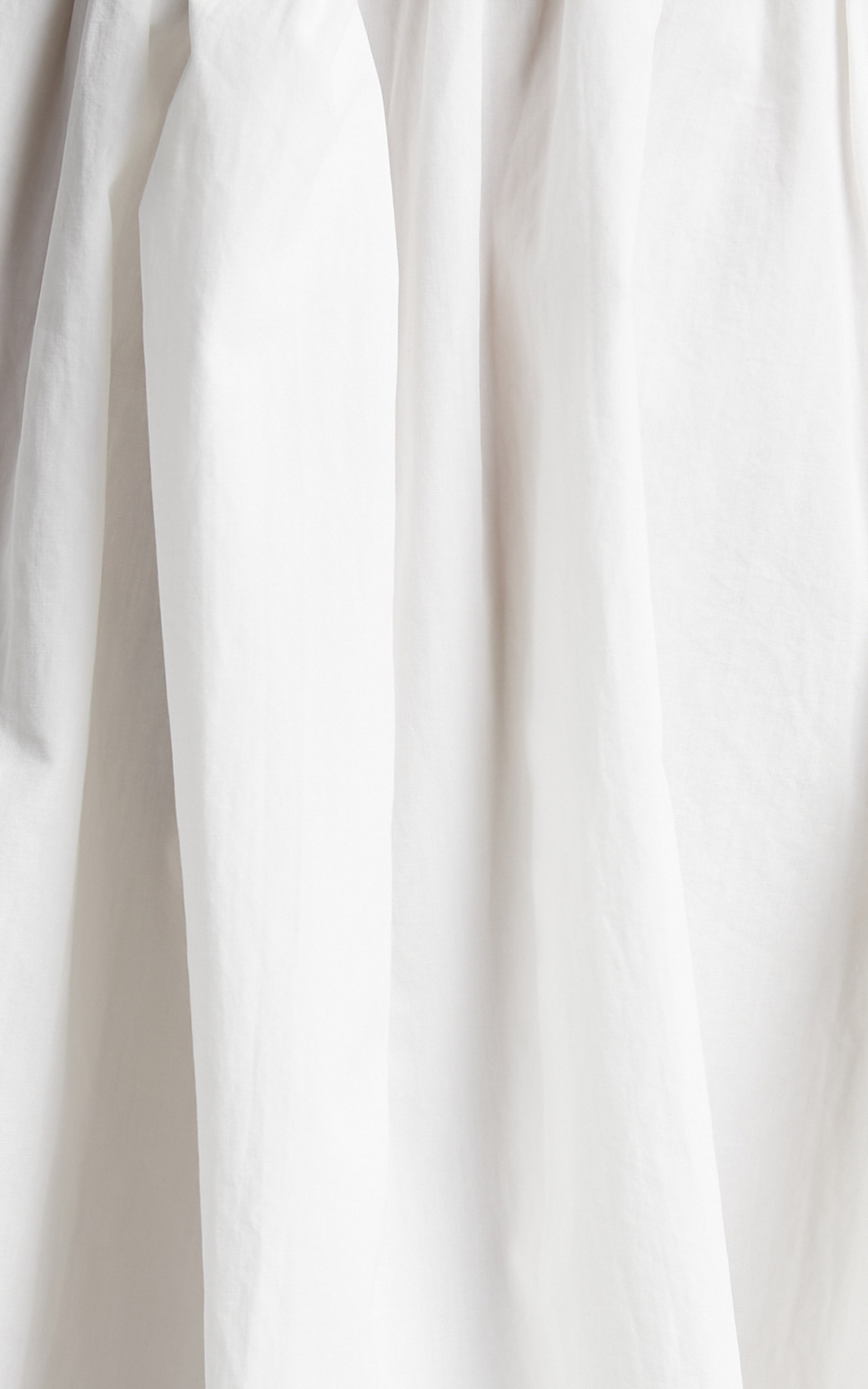 Vashti Puff Sleeve Mini Dress in Off White | Showpo USA