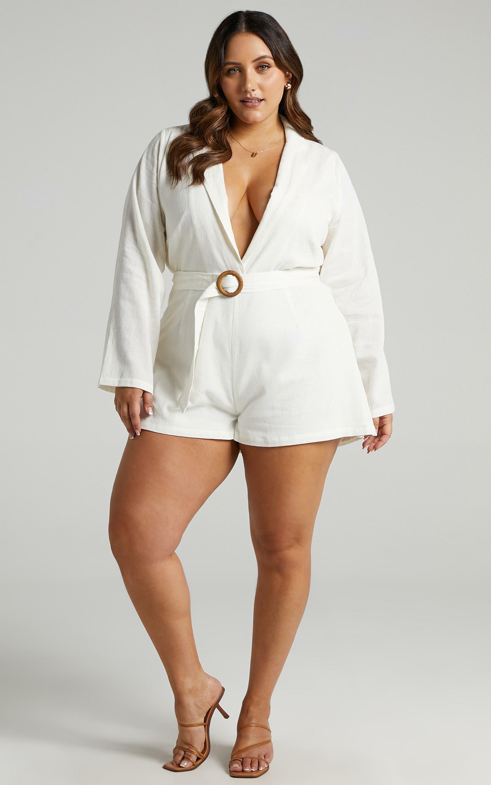 Annona Playsuit in Off White - 06, WHT1, hi-res image number null